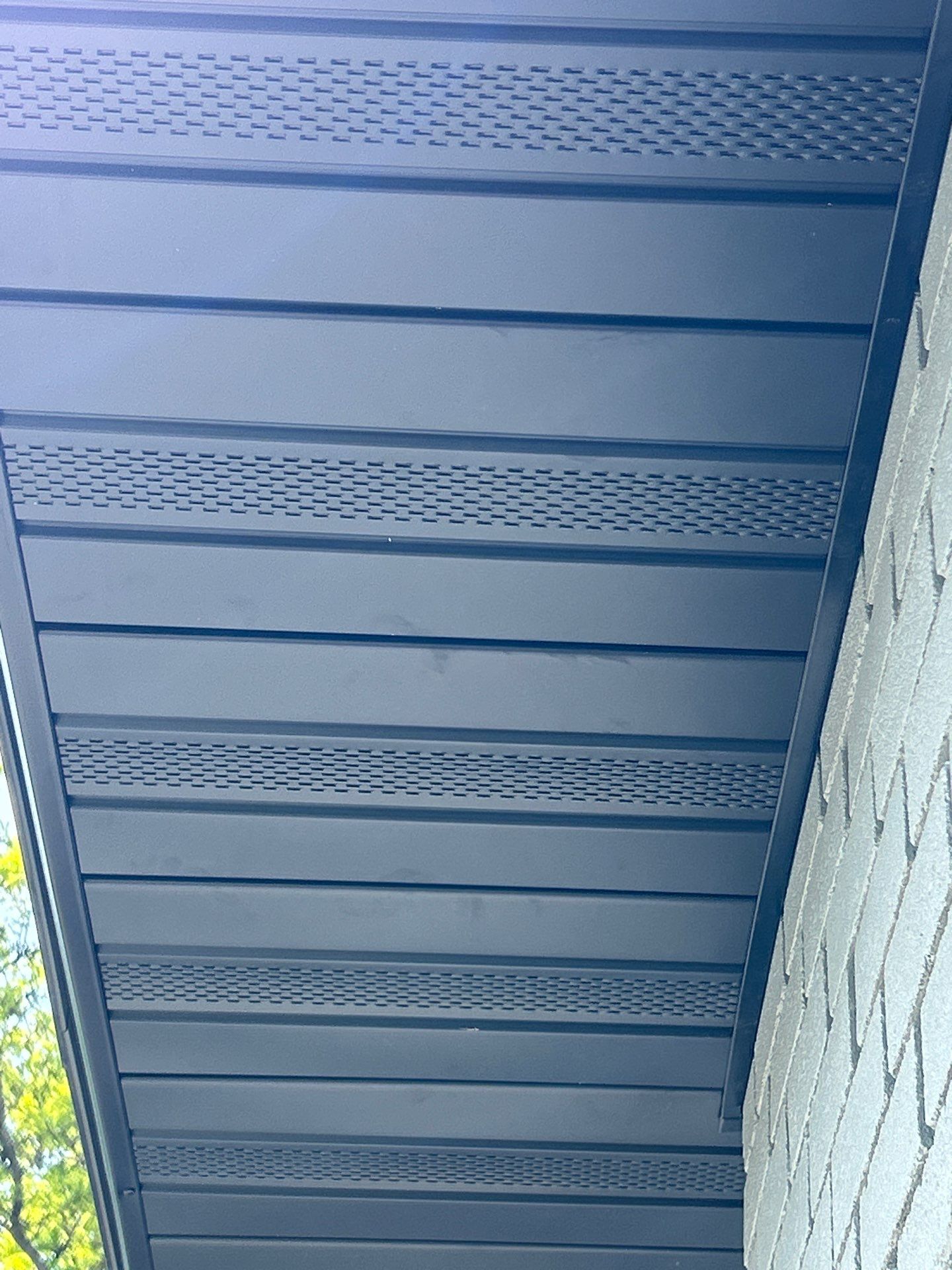 Project in Taylorsville by Master Rain Gutters.