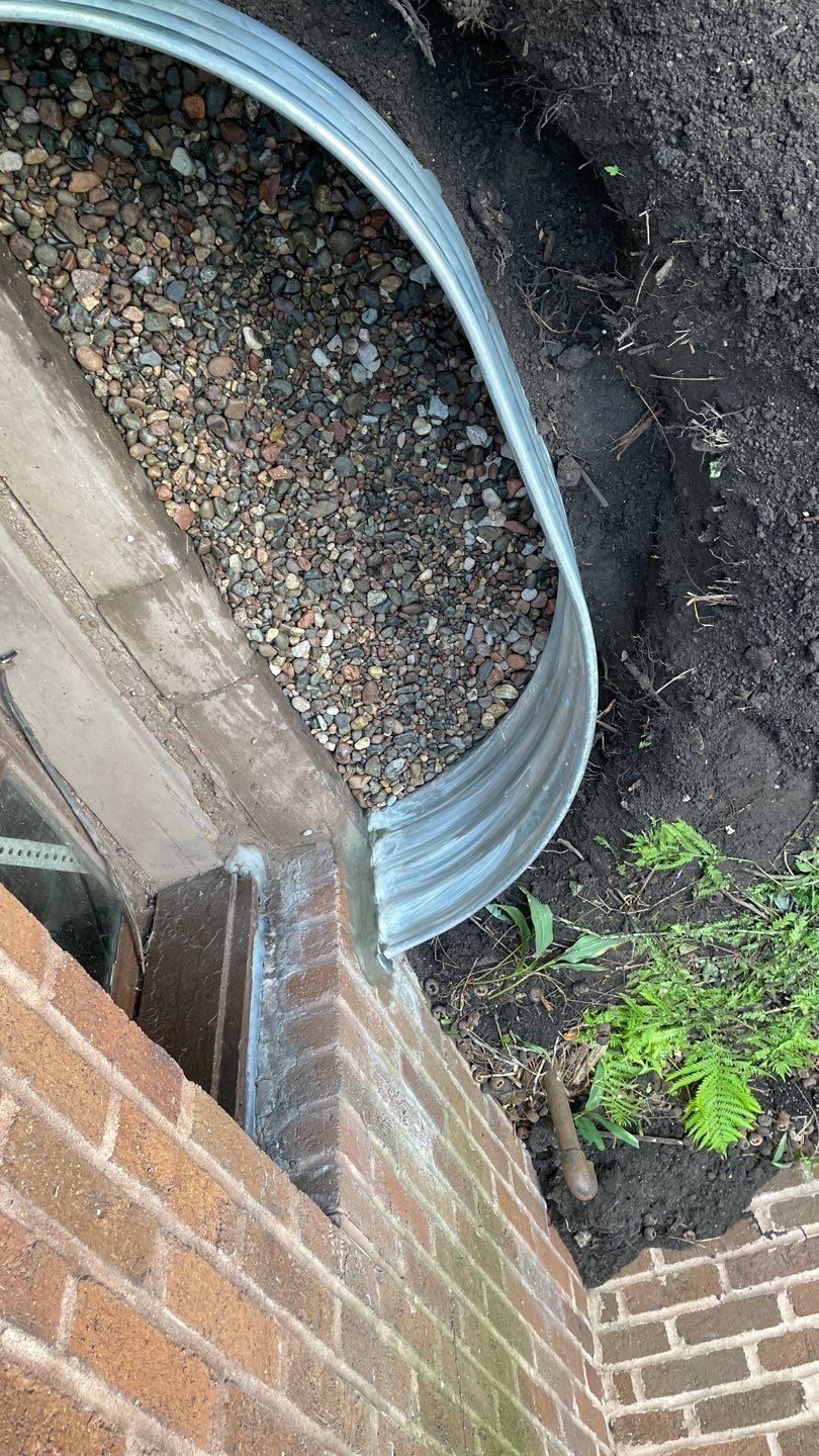 Basement Window Well Replacement in St. Paul, MN by Waterproofing Northeast