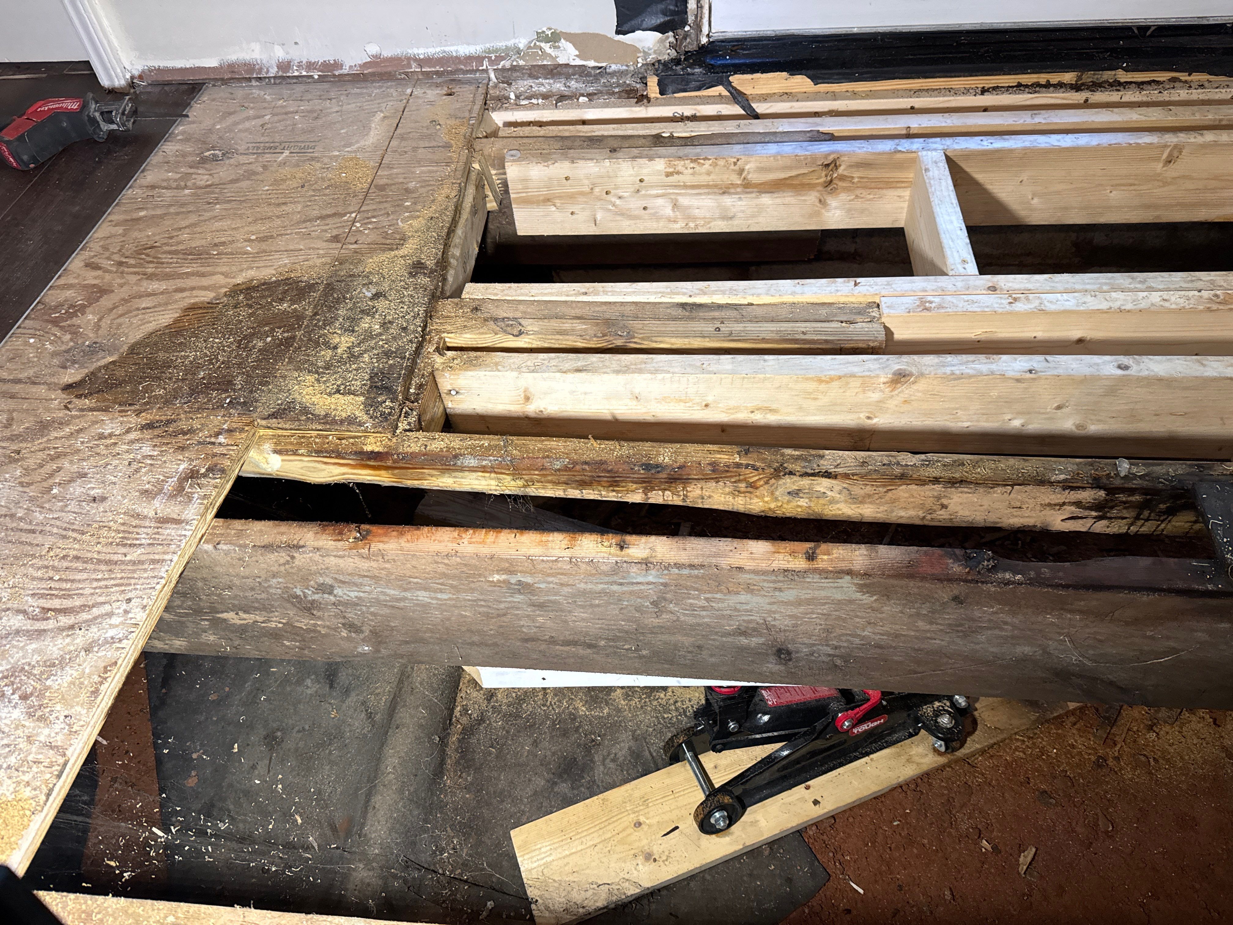 Major Rot & Framing Repair! 🛠️ by A Step Above Handy LLC 