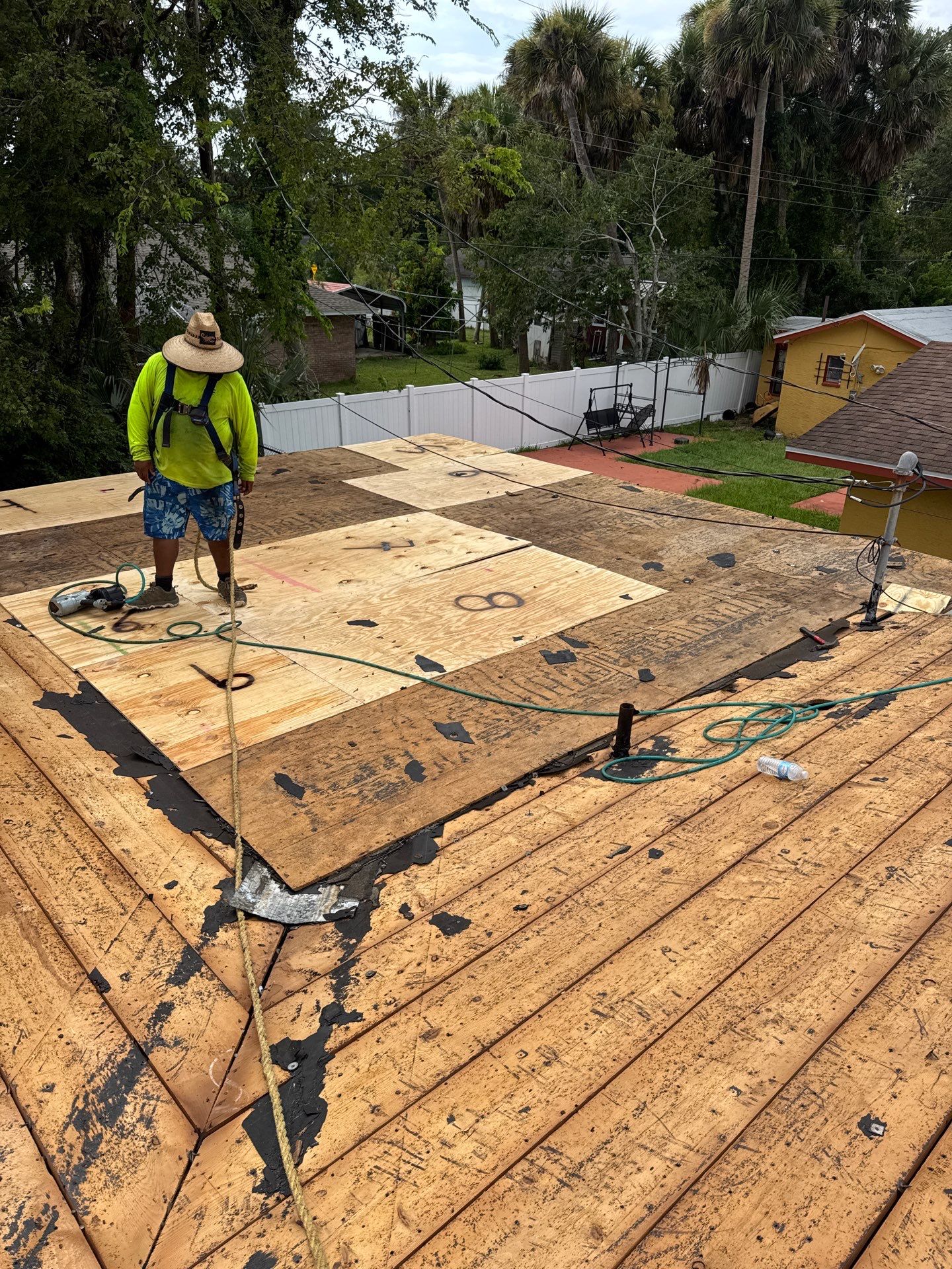 Residential Roof Replacement With Pinnacle Shingles in Daytona Beach by Pinnacle Roofing Group