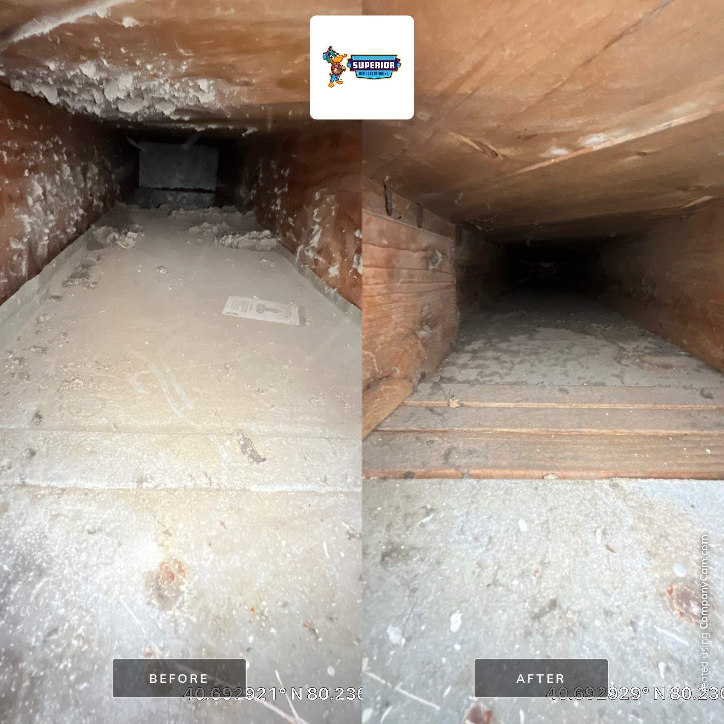 Air Duct Cleaning With a Vacuum Truck in Freedom, PA by Superior Air Duct Cleaning