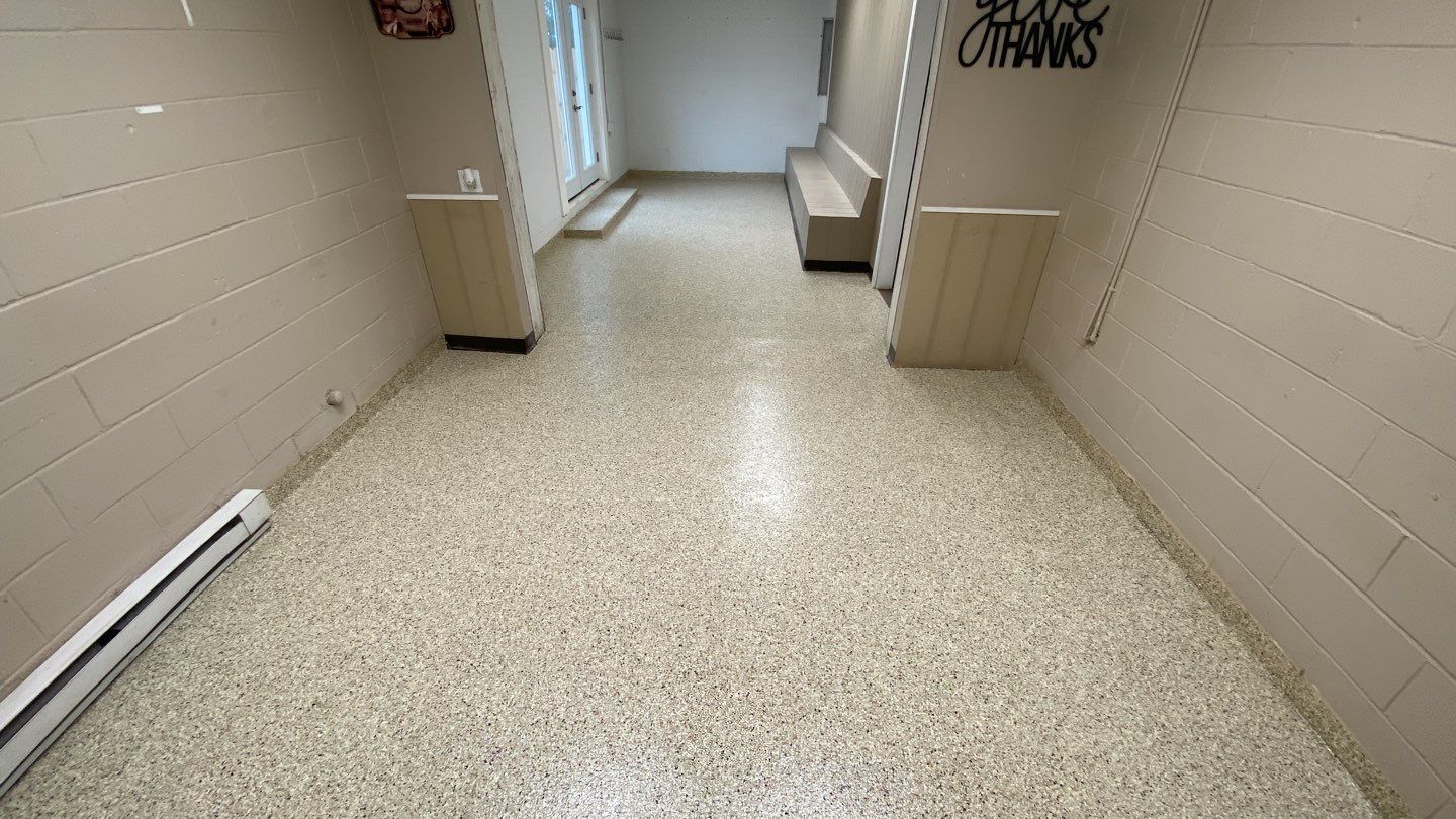 Commercial Space using Driftwood by Your1DayFloor.com