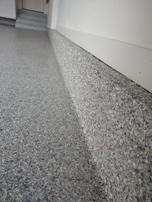 Polyaspartic Garage Floor Coating in Waukee, Iowa