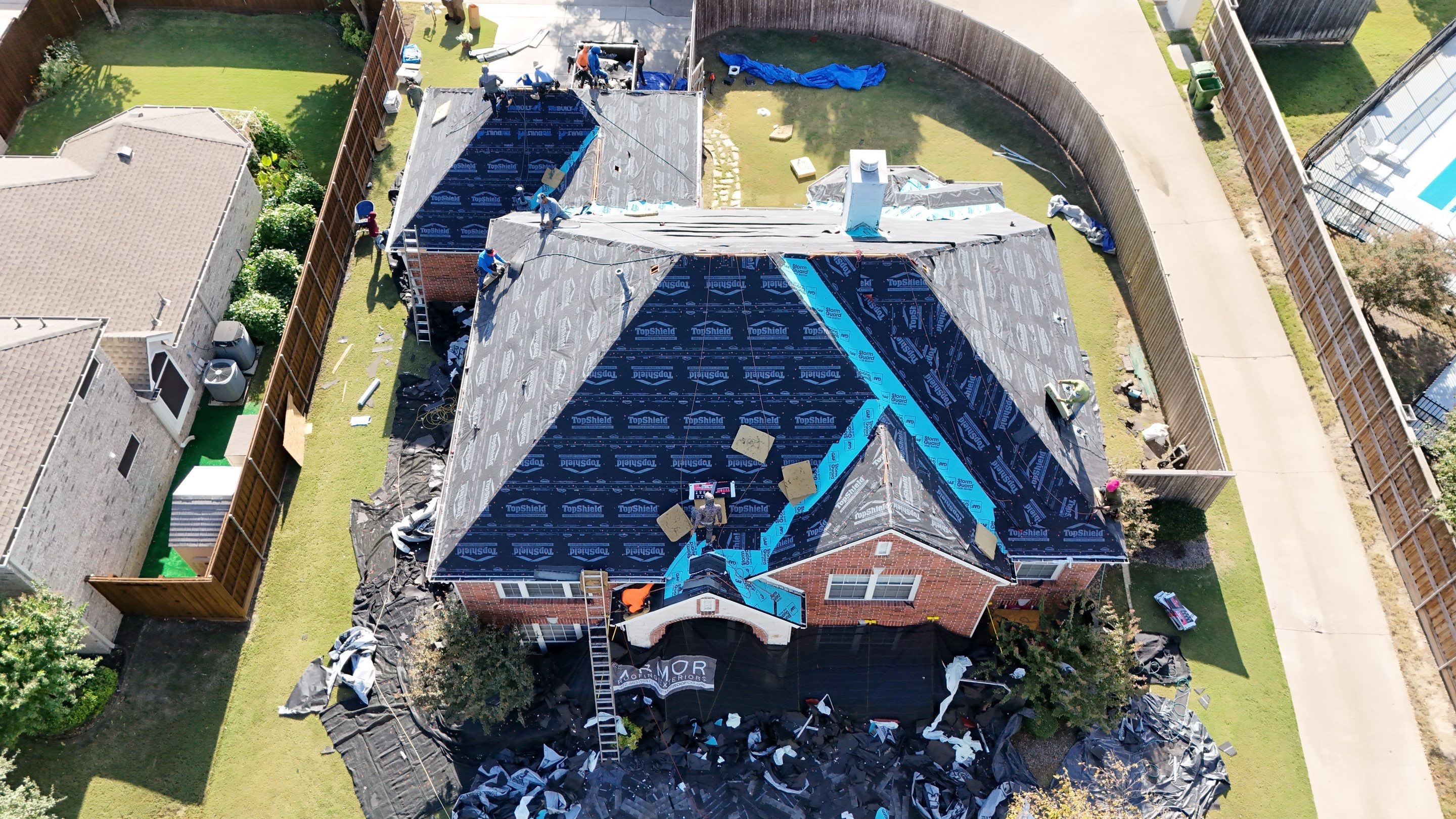 Project in Plano by Armor Roofing | Exteriors