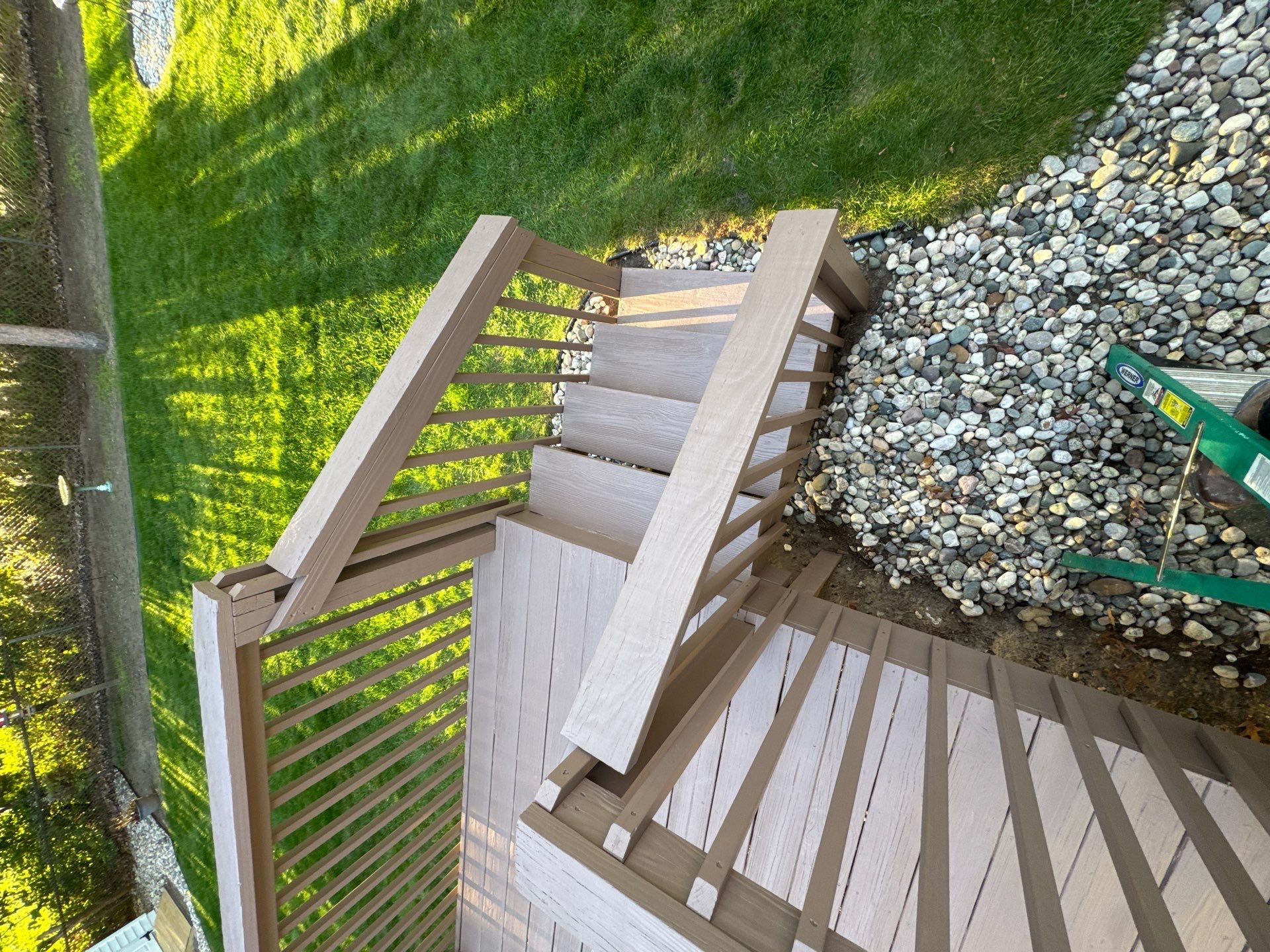Deck Pressure Washing and Staining in Norton Shores Michigan! by Gordon Painting