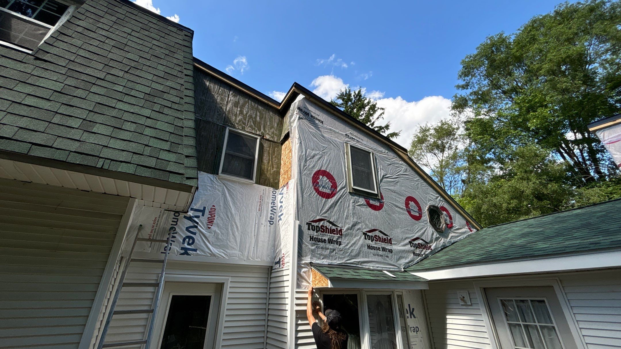 Roof Replacement using Owens Corning Duration by 180 Contractors