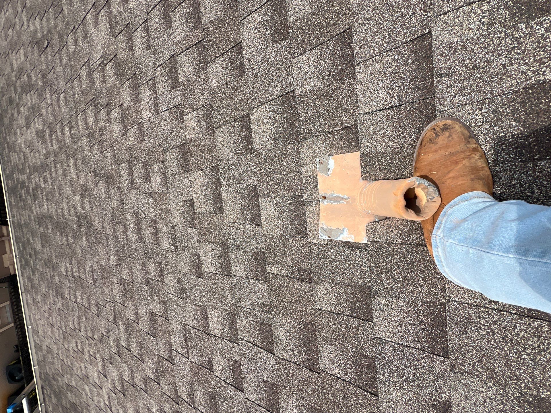 Hail Damage using Owen's Corning Duration (Lifetime) Shingles by Roof Repair Company