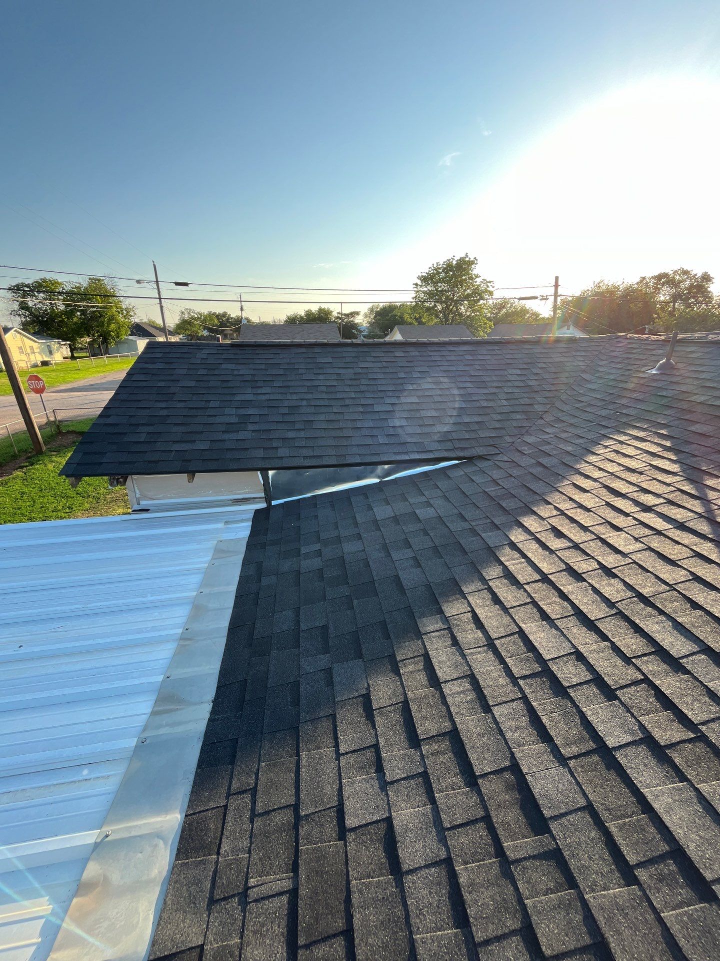 Reroof with Full Redeck by Berry Good Roofing 