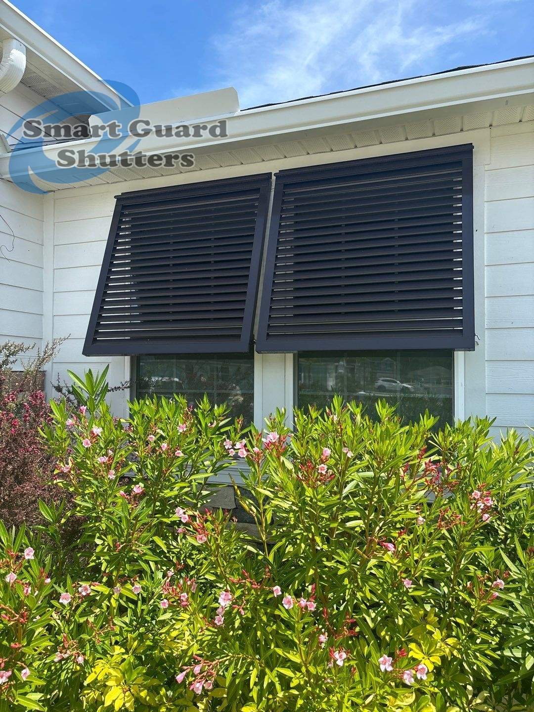 Impact Bahamas In Grey Brown by Smart Guard Shutters