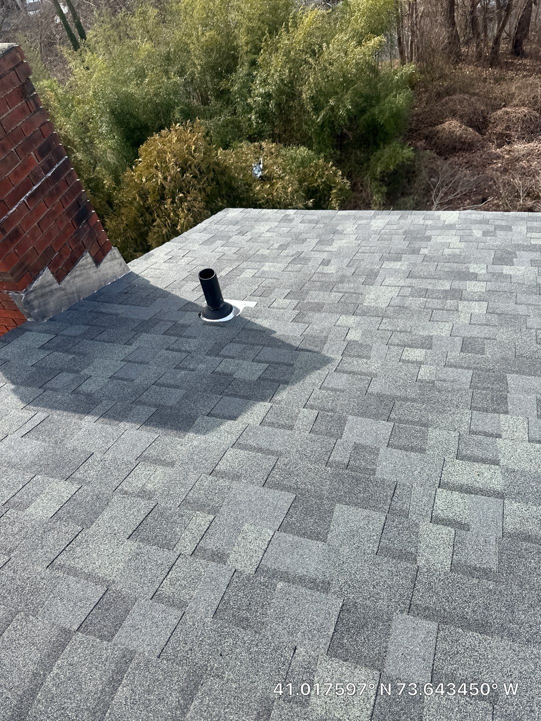 Siding Installation using Certainteed Cedar Impressions Straight Edge Perfection Shingles - D7 - Sterling Gray by A Plus Exterior