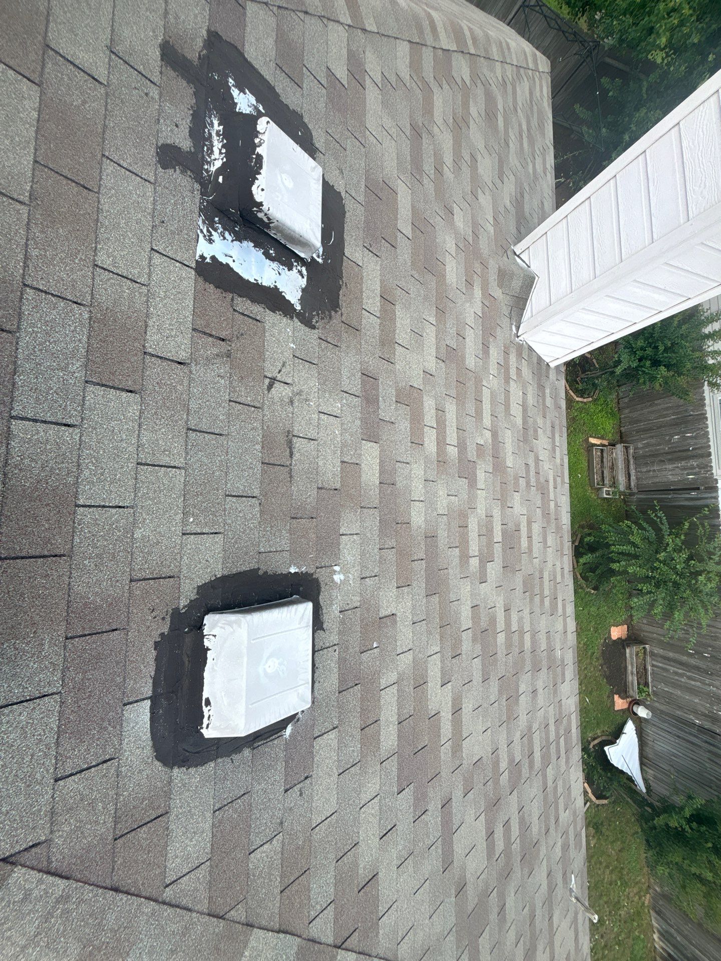 Hail Damage using Owen's Corning Duration (Lifetime) Shingles by Roof Repair Company