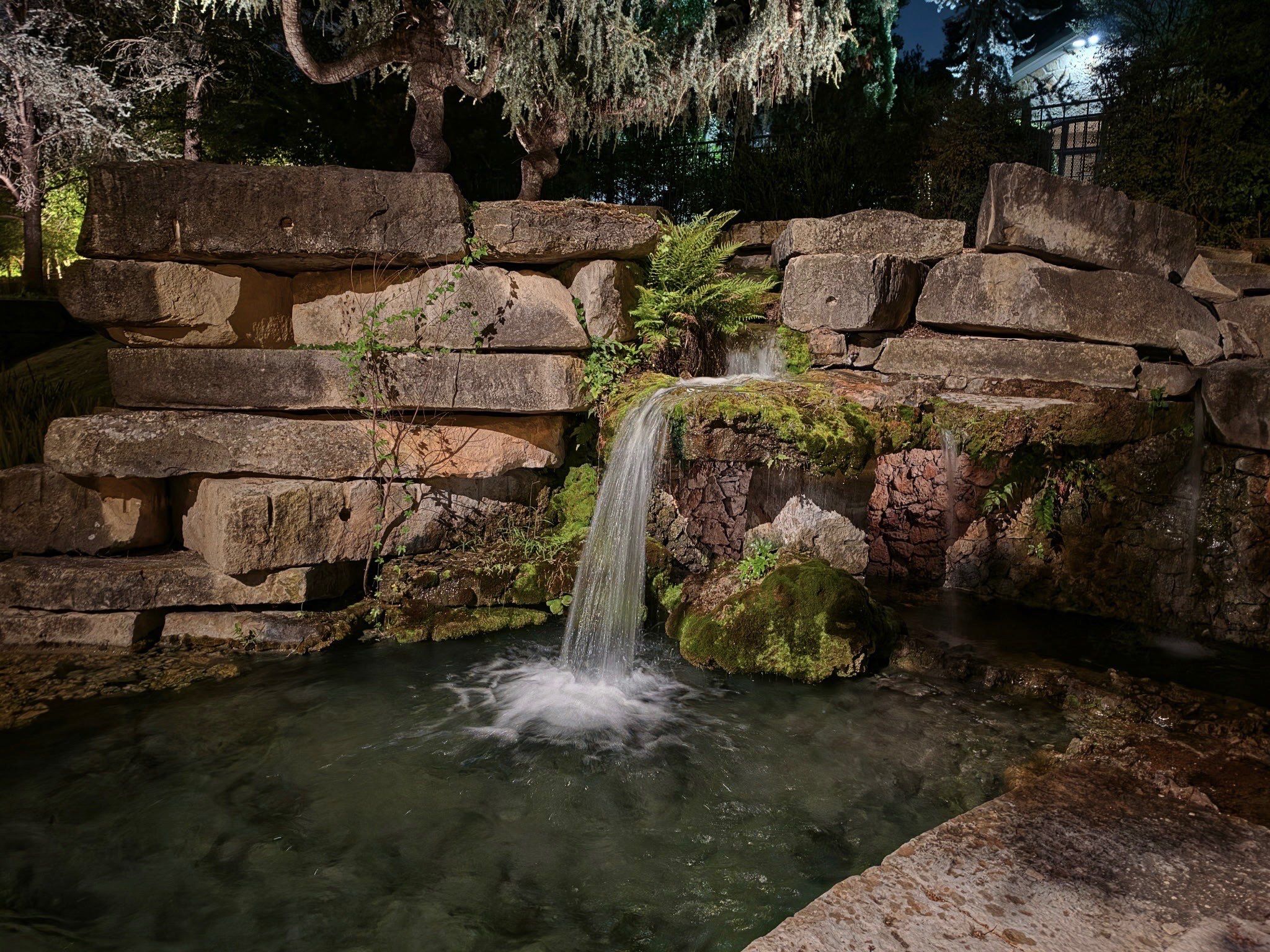 Glen Abbey HOA Park in Dallas by Outdoor Lights + Shades