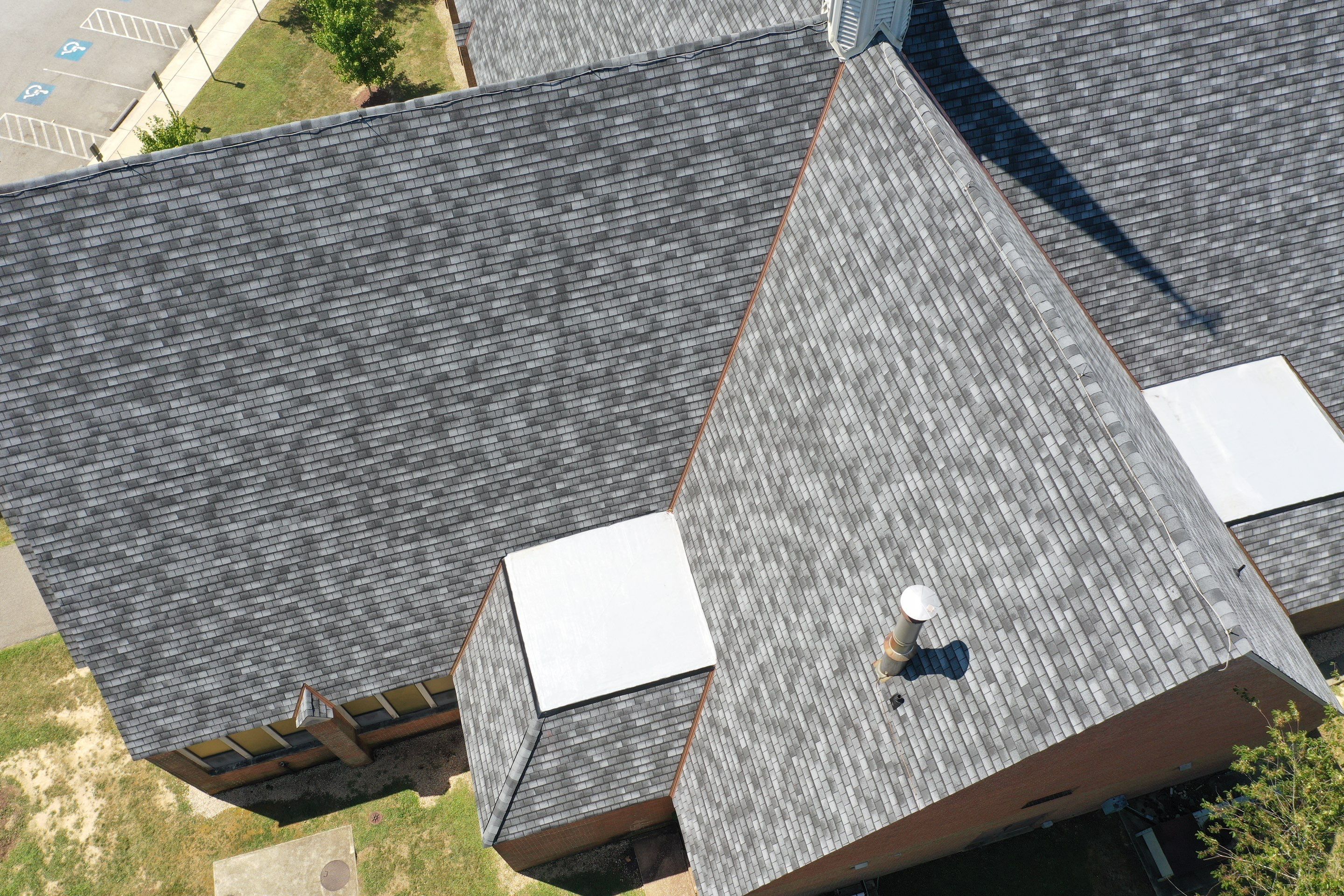 Roof Installation using Flat Roof Coating by ExteriorPros