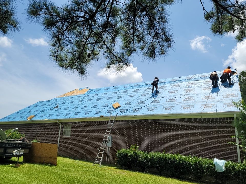 Residential Roofing Installation using Roof Replacement by American Roofing & Construction LLC