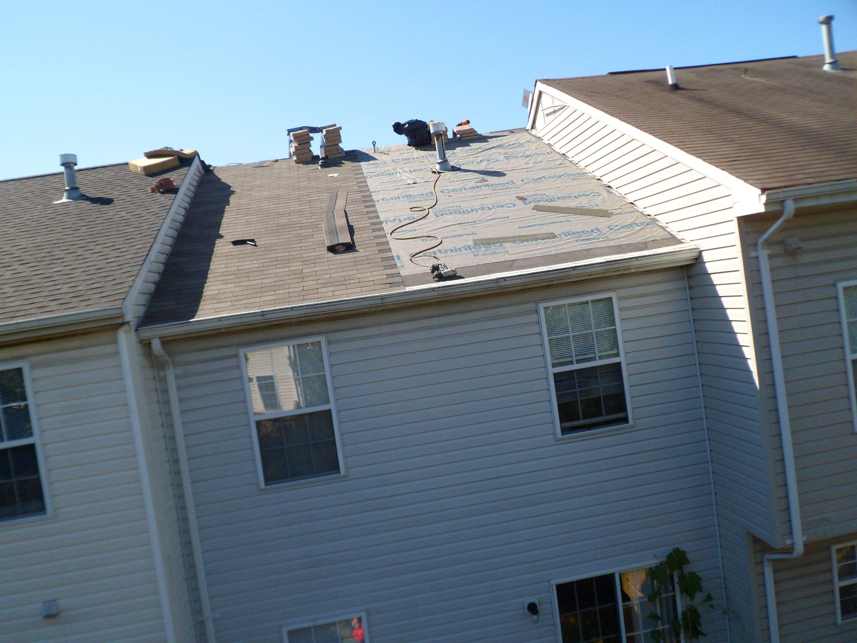 Residential Roofing Installation by Alpha Design Services