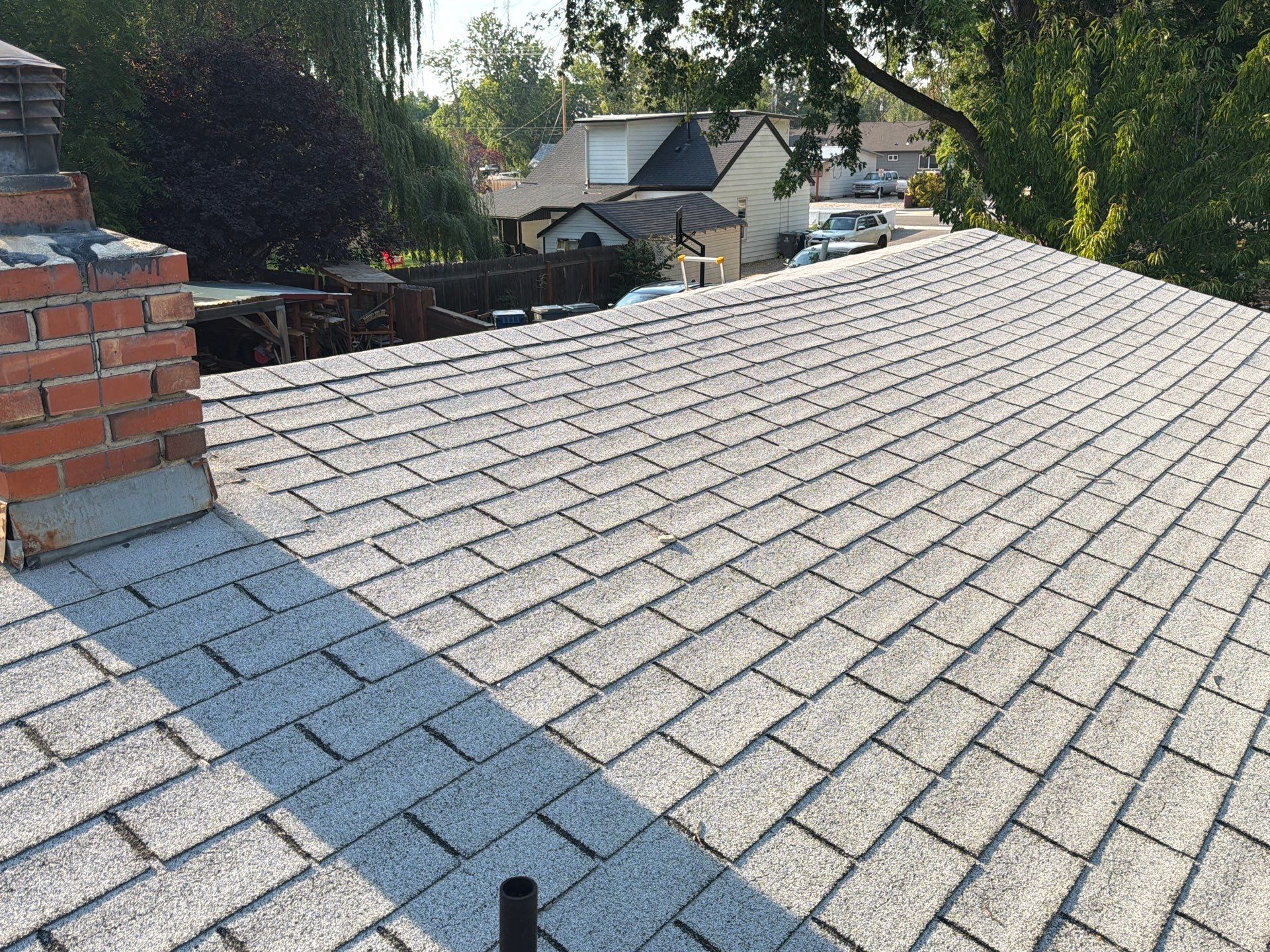Boise Residential Roof Replacement Featuring Grey Architectural Shingles by Olive Roofing