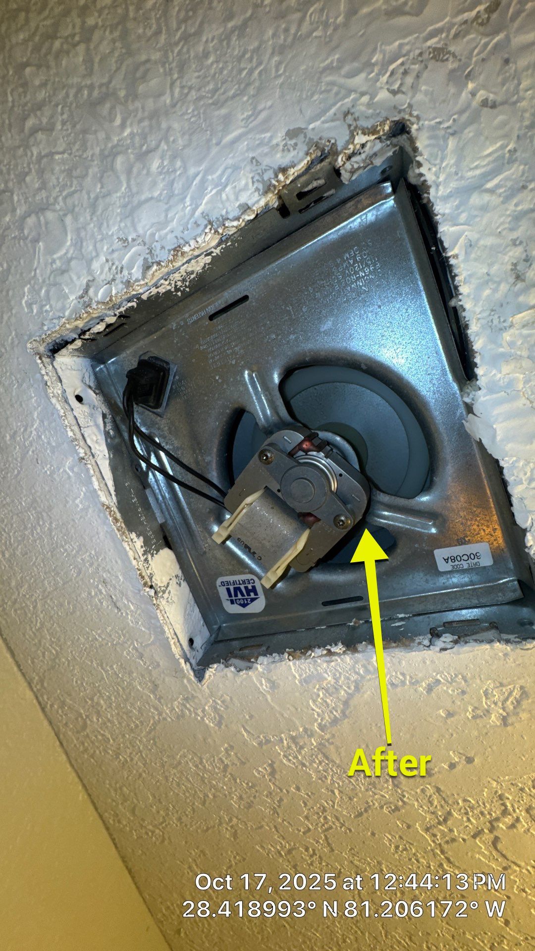 Air Duct and Bathroom Exhaust Cleaning in Orlando by Hygienic Air, Inc