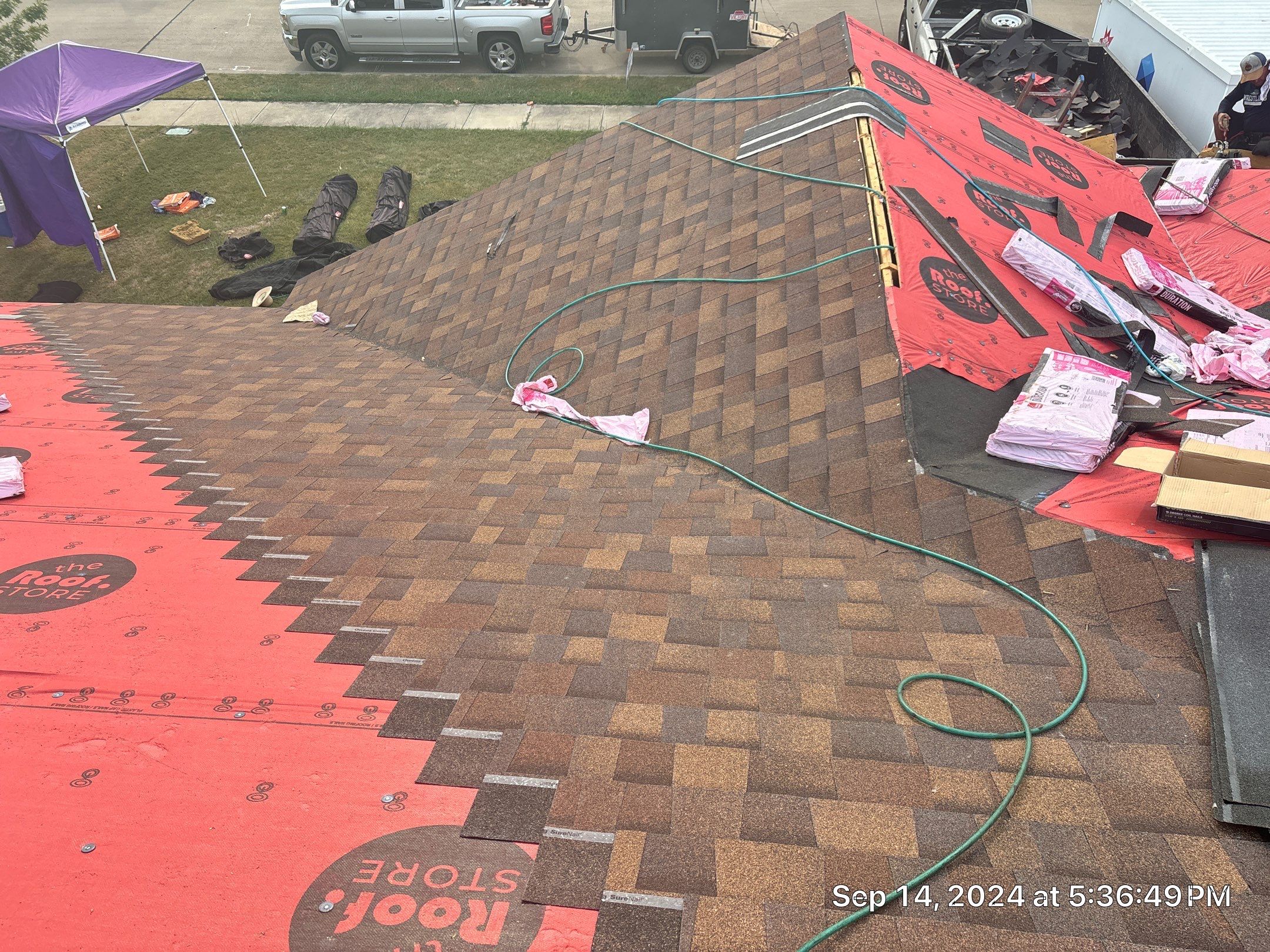 USAA Approved Reroof Project by Berry Good Roofing 
