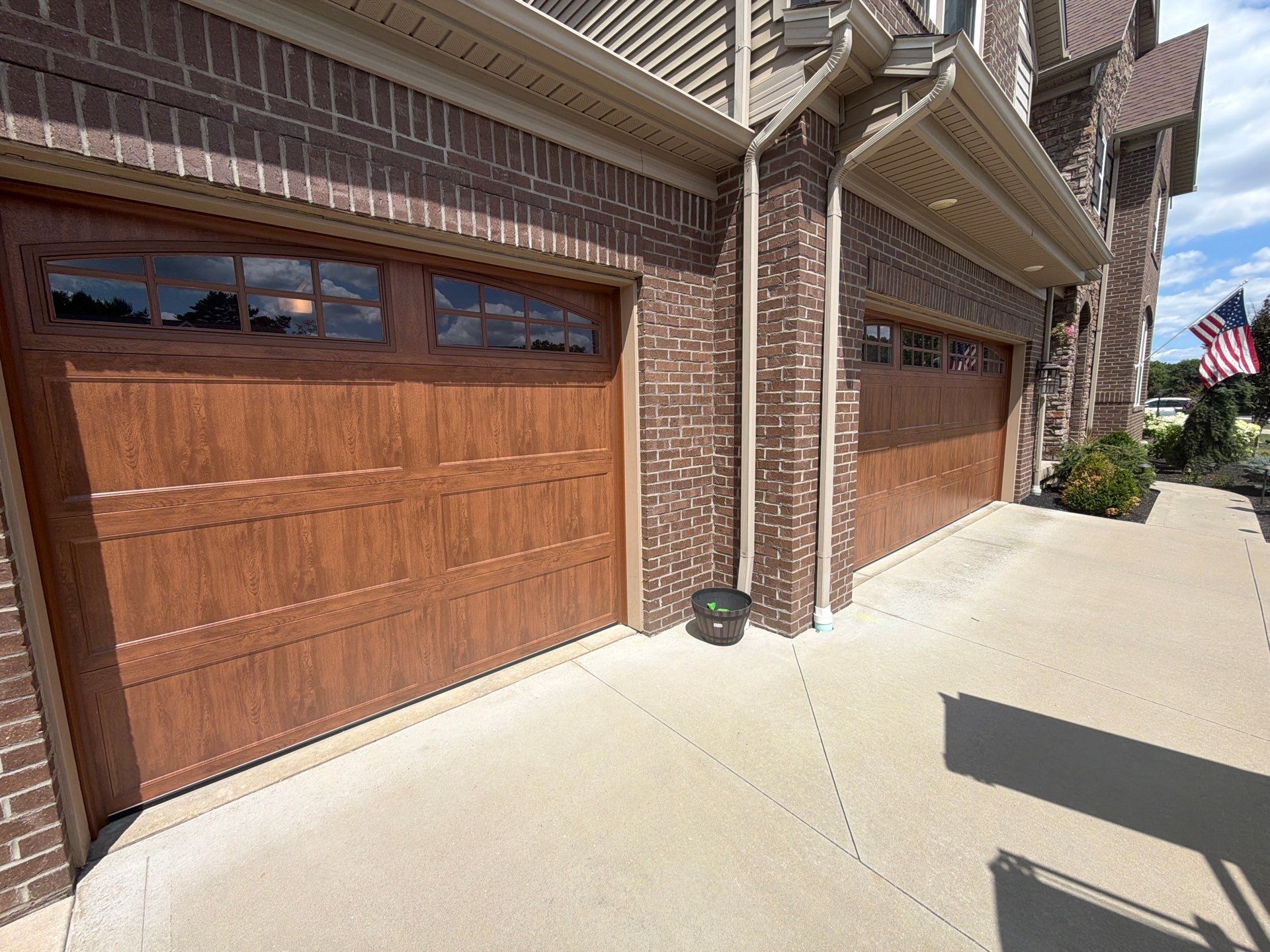 Clopay Garage Door Installation in Northfield, Ohio. by Ohio Garage Door Repair