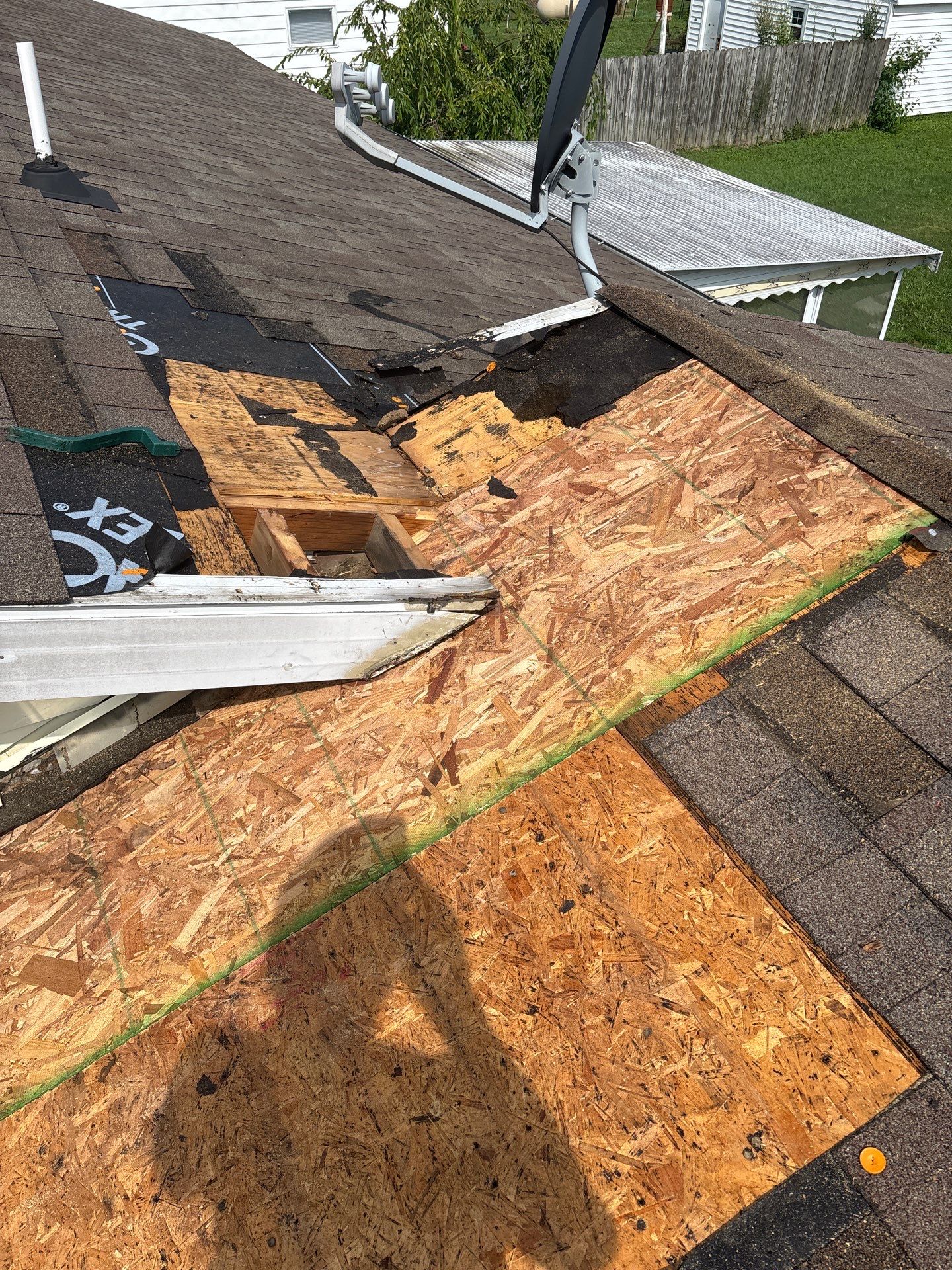 Residential Roofing Repair using Owens Corning Duration Driftwood by Nitro Roofing and Construction