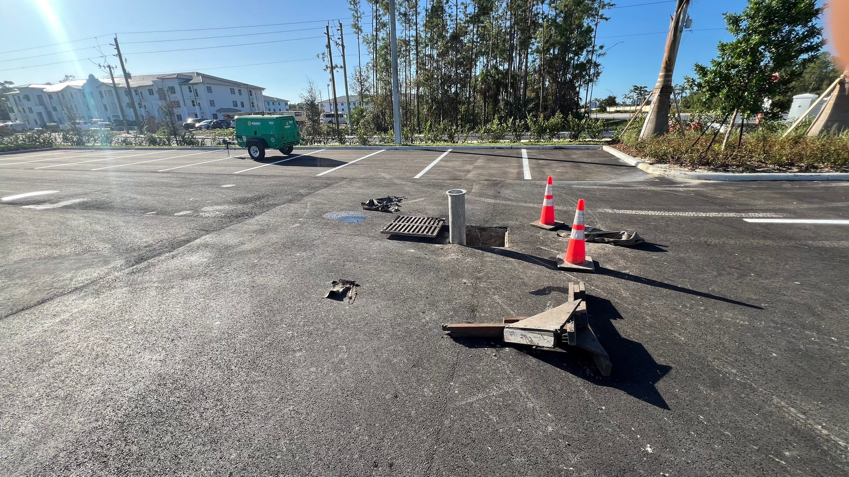 New Construction Condo Community Stormwater System Maintenance by Don Mar, Inc. Storm Water Solutions
