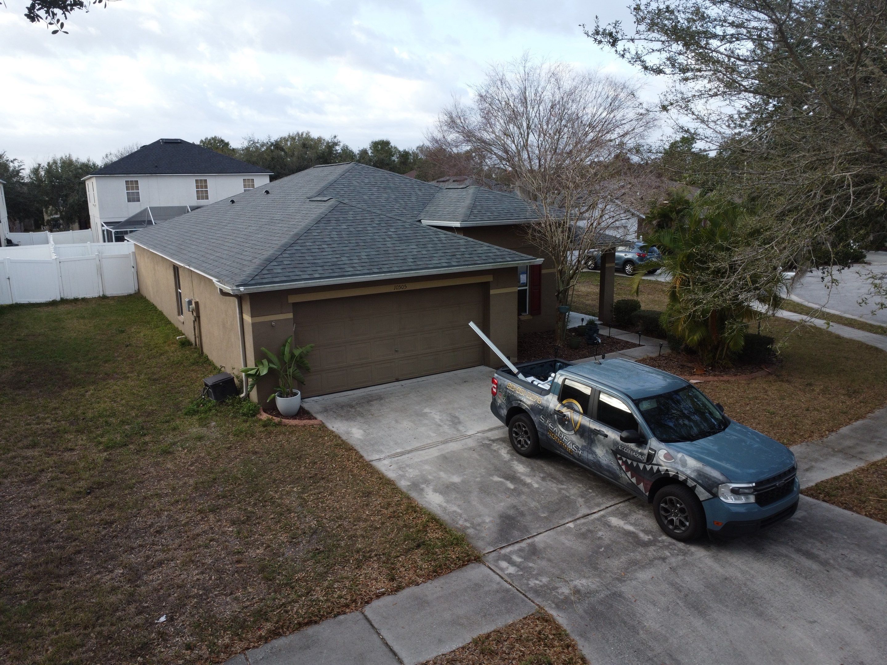 Roof Replacement in Riverview, FL by Steadfast Roofing 
