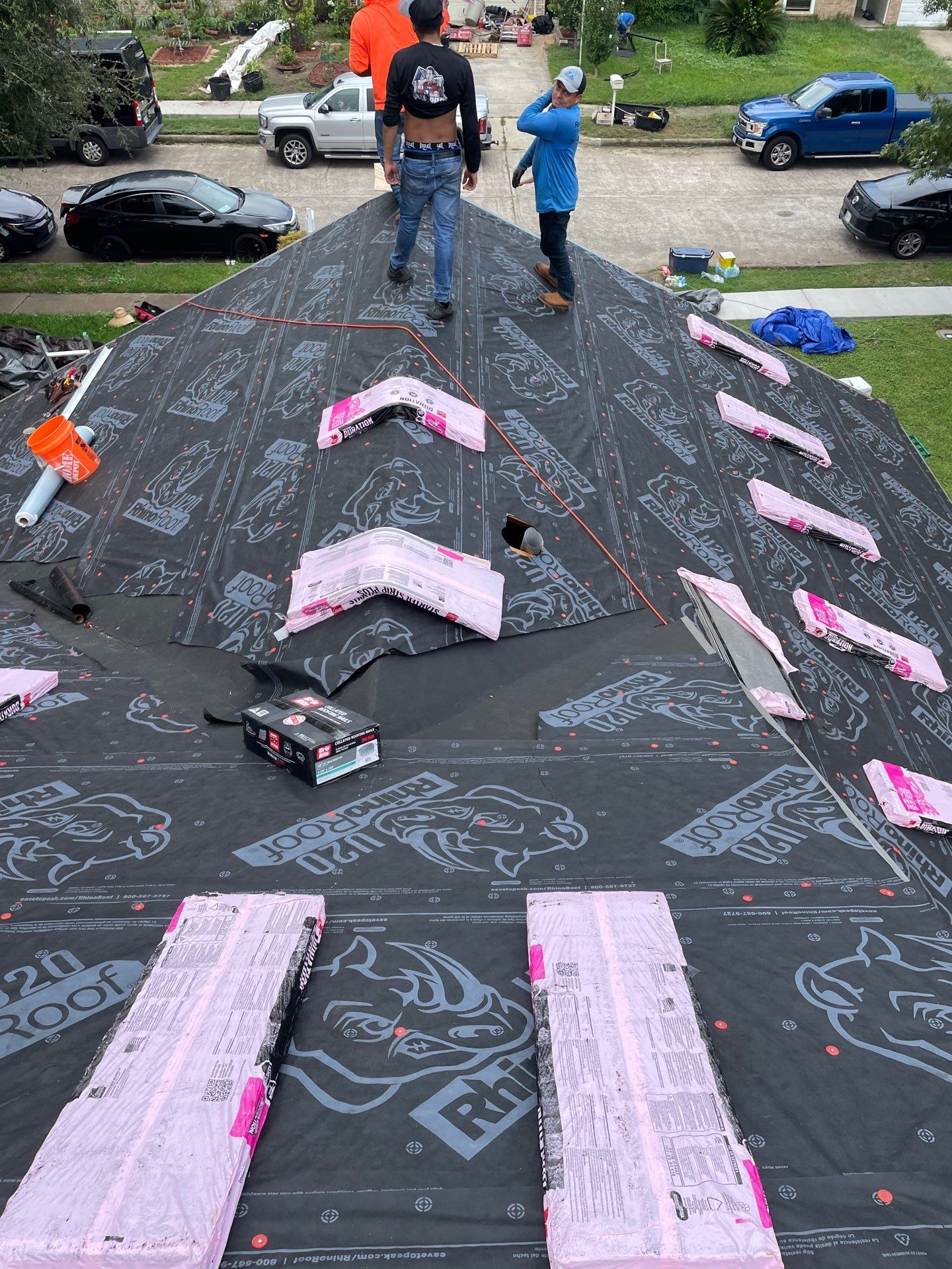 Residential Roofing Repair using Owen's Corning Duration (Lifetime) Shingles by Roof Repair Company