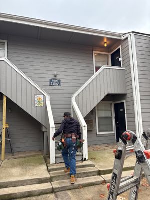 Stair Restoration Project in Tulsa by Decor Roofing & Restoration