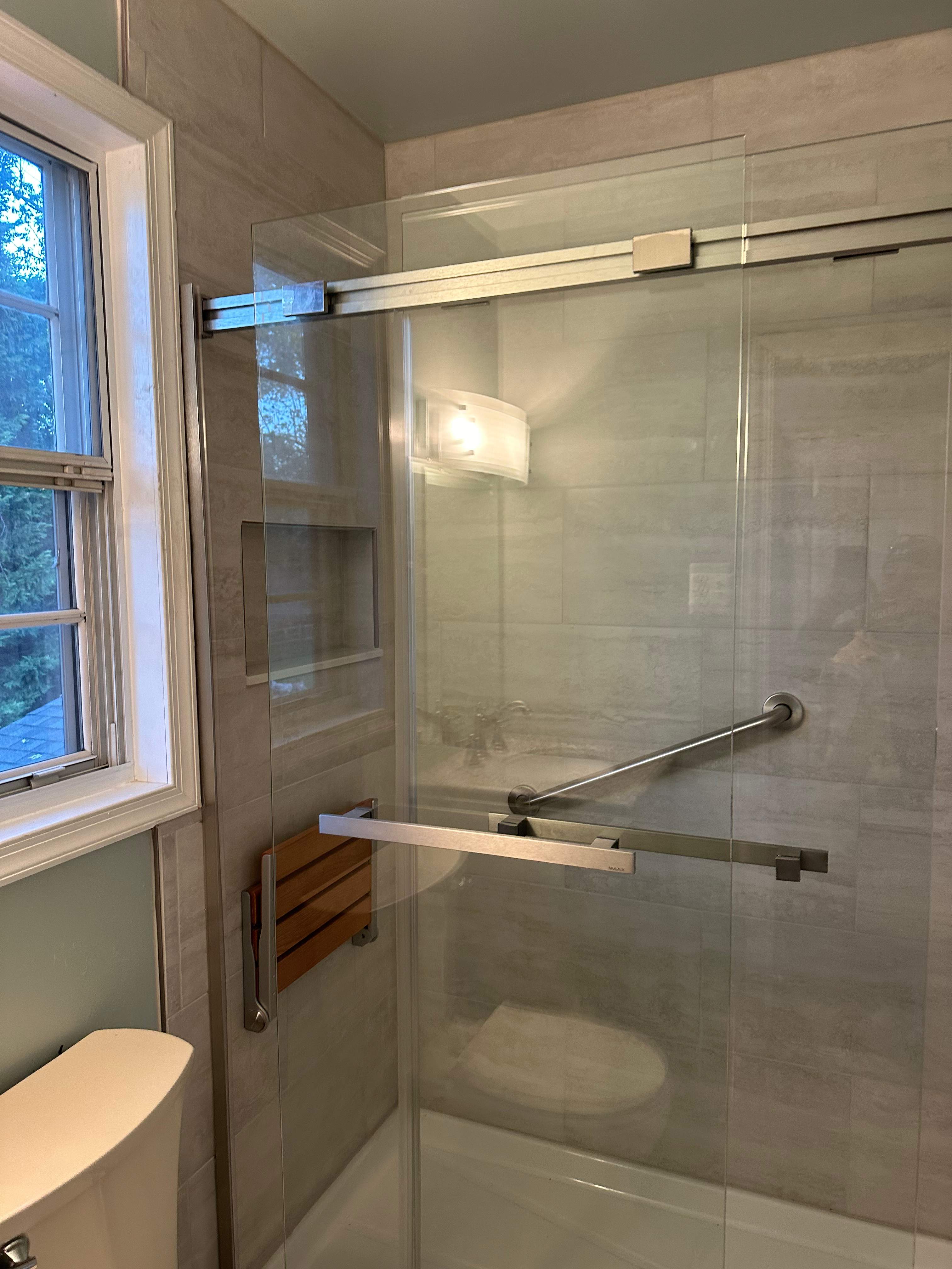Primary Bathroom Shower Remodel - Laurel, MD by Remodel Now