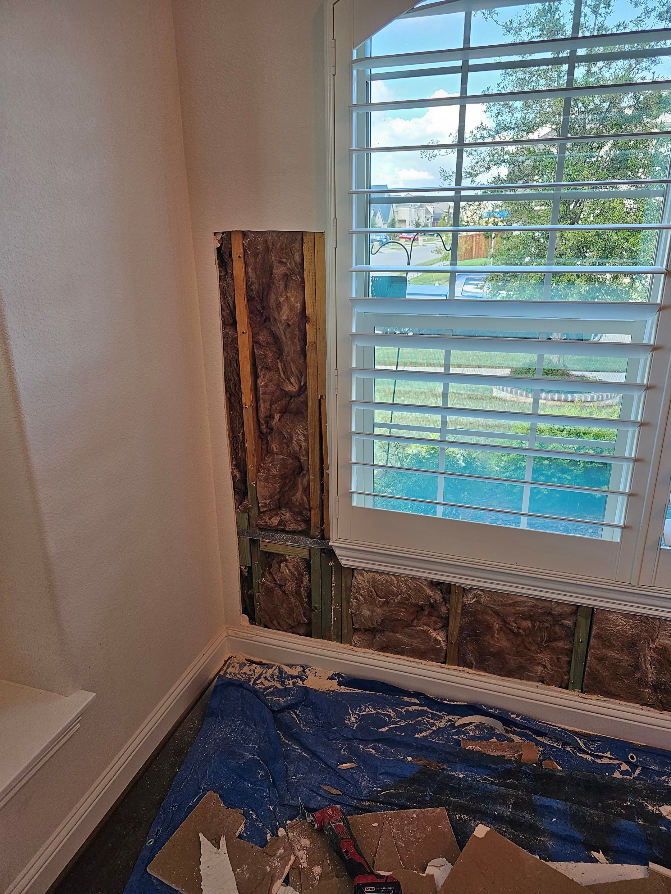 Leak Repair & sheetrock replacement by EL-GC LLC 