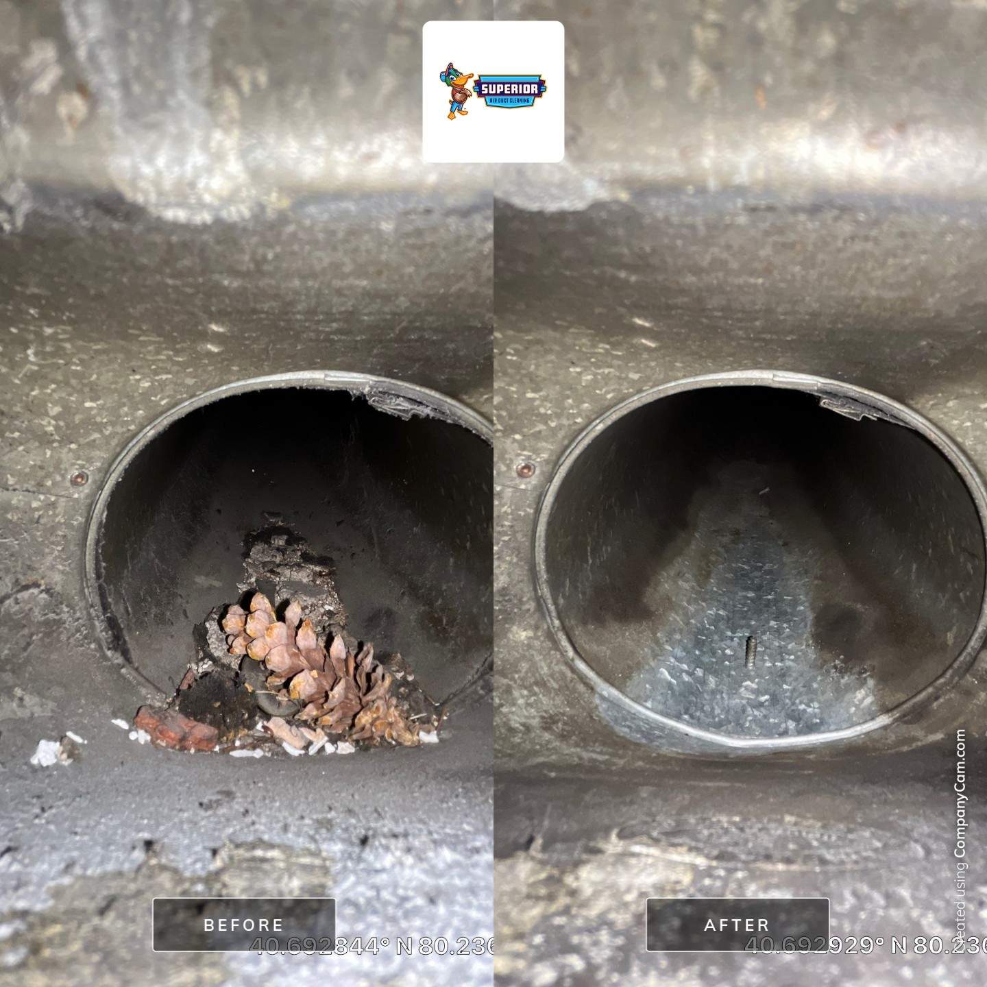 Air Duct Cleaning With a Vacuum Truck in Freedom, PA by Superior Air Duct Cleaning
