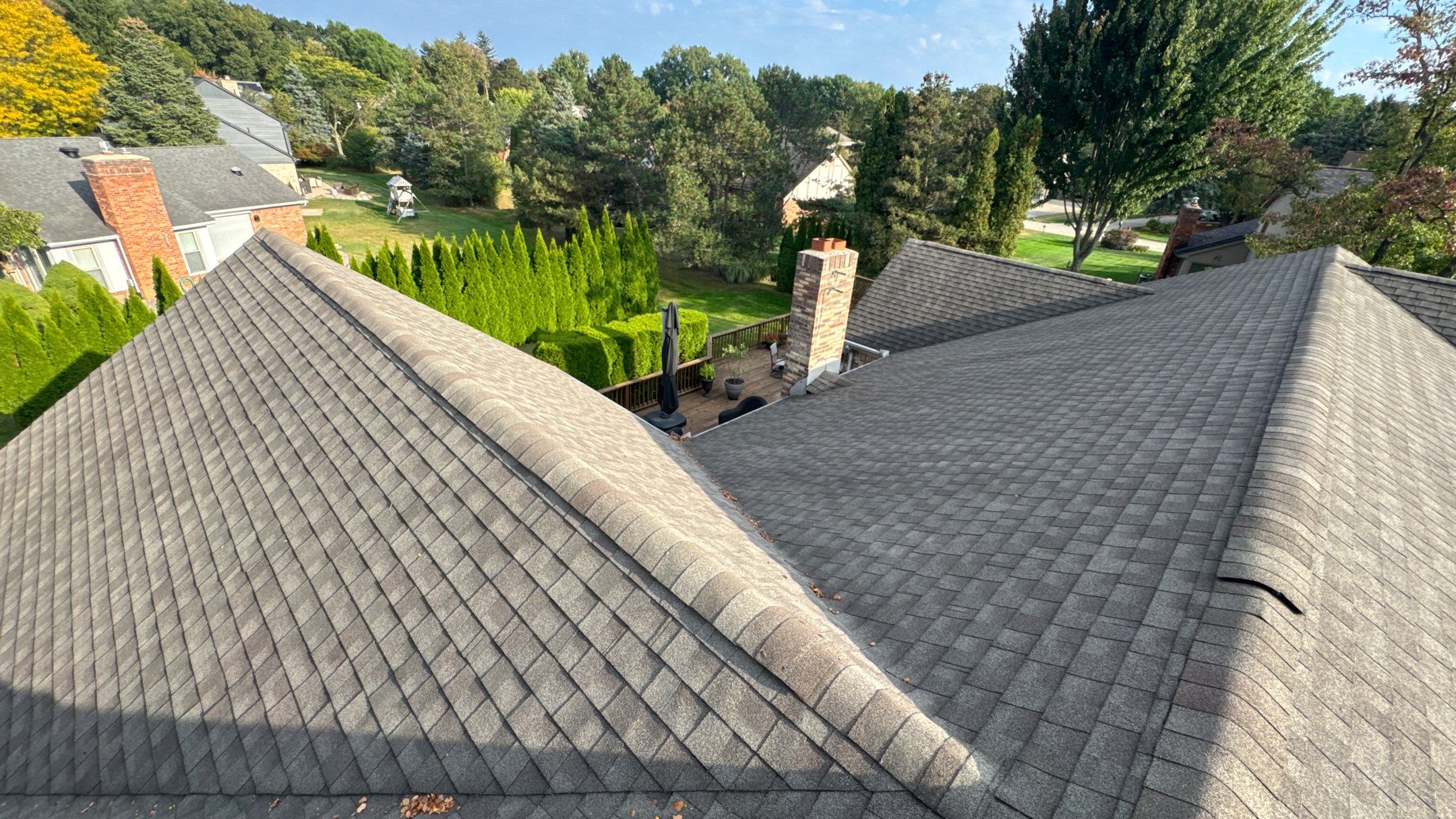 Roof Replacement using Owens Corning Teak by 180 Contractors