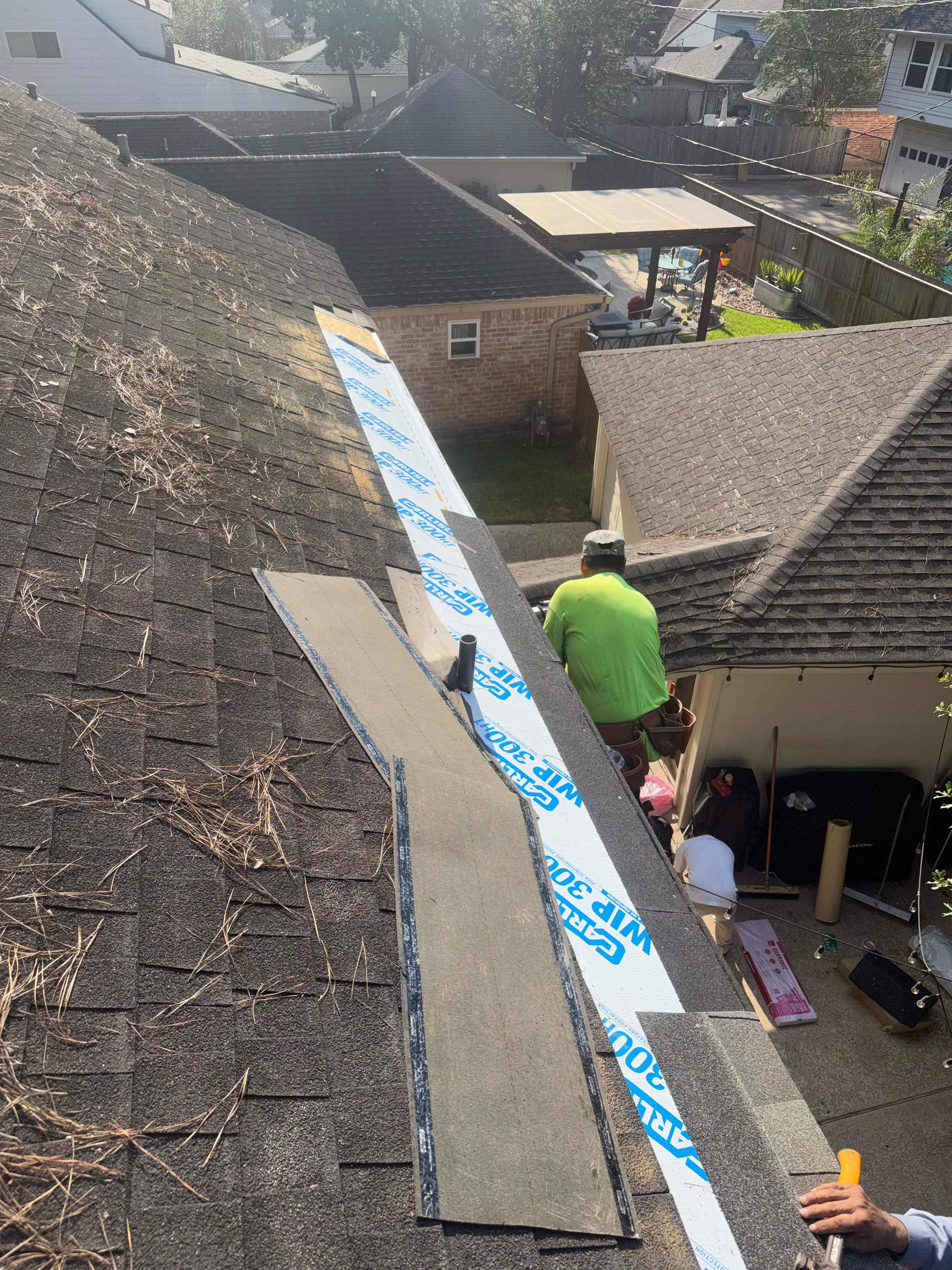 Project in Houston, TX by Associates Roofing Unlimited