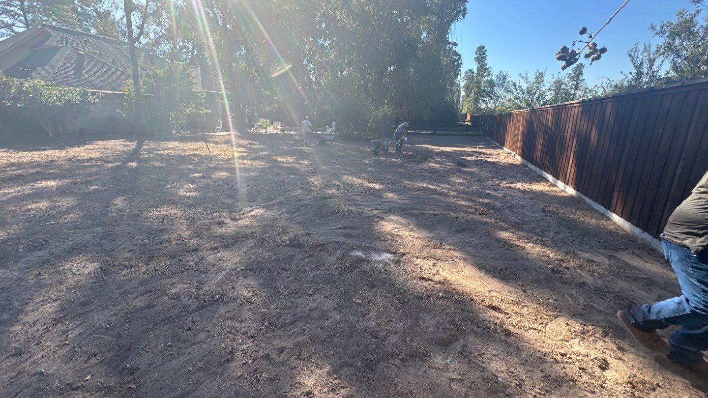 Mr. Jeff — Backyard Drainage & Grading Improvement by Texas Urban Elements