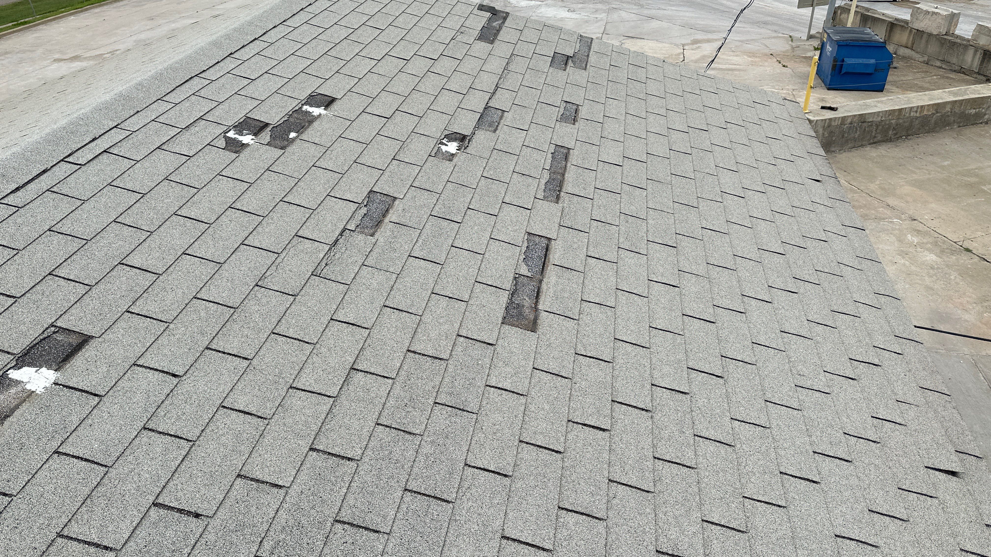 Reroof using GAF HDZ Weathered Wood by Castillo Roofing
