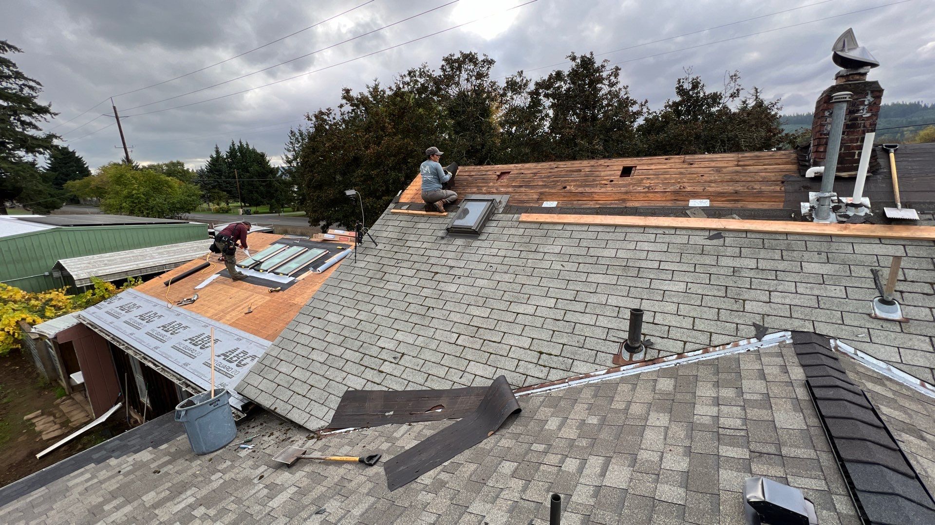 Residential Roofing Installation + New Skylights by Villegas Remodeling, LLC