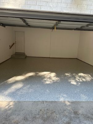 Garage Floor Coating using Cabin Fever