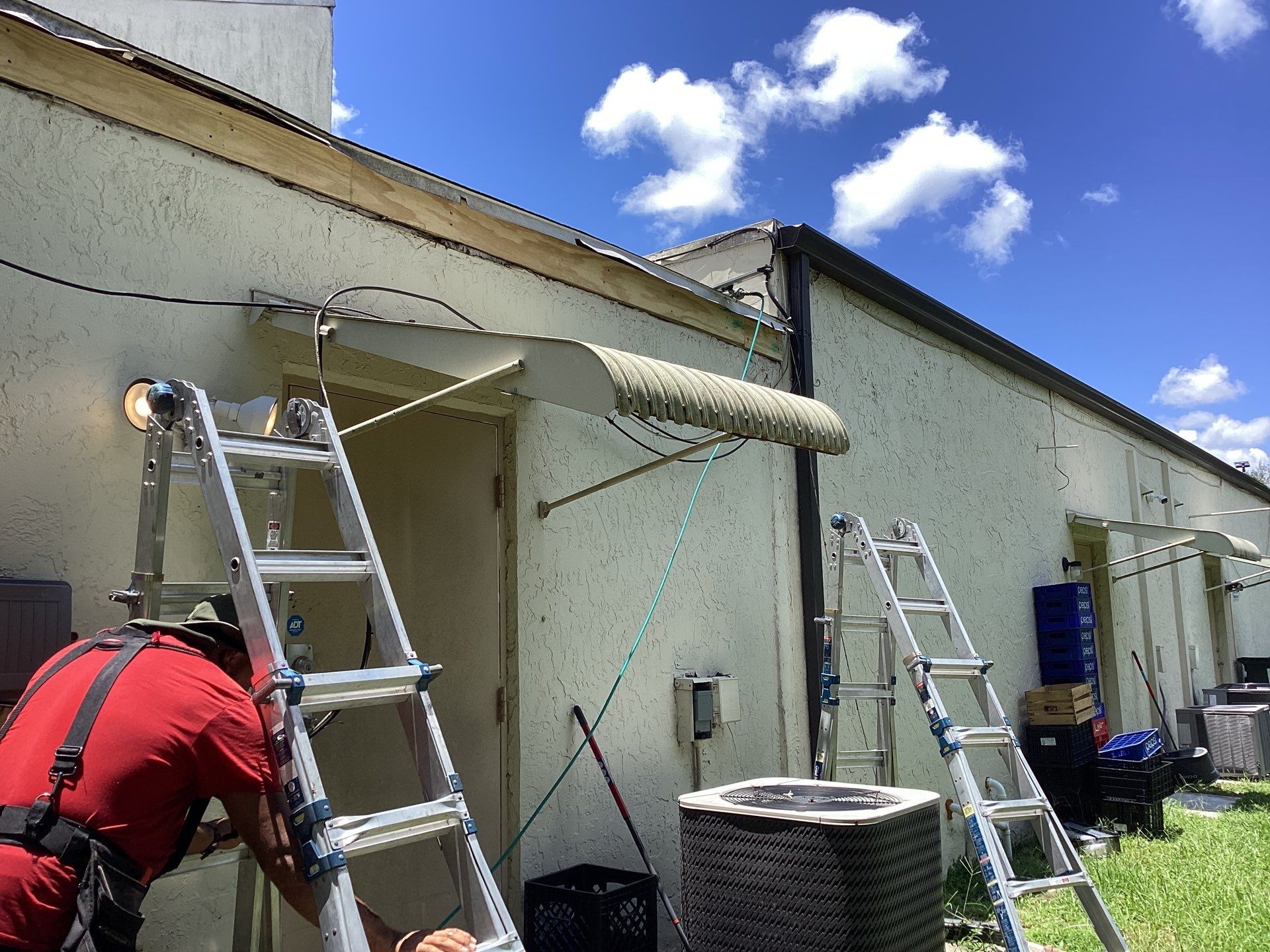 Replace the Fascia and New Downspouts Fort Myers FL by Gutter Professors