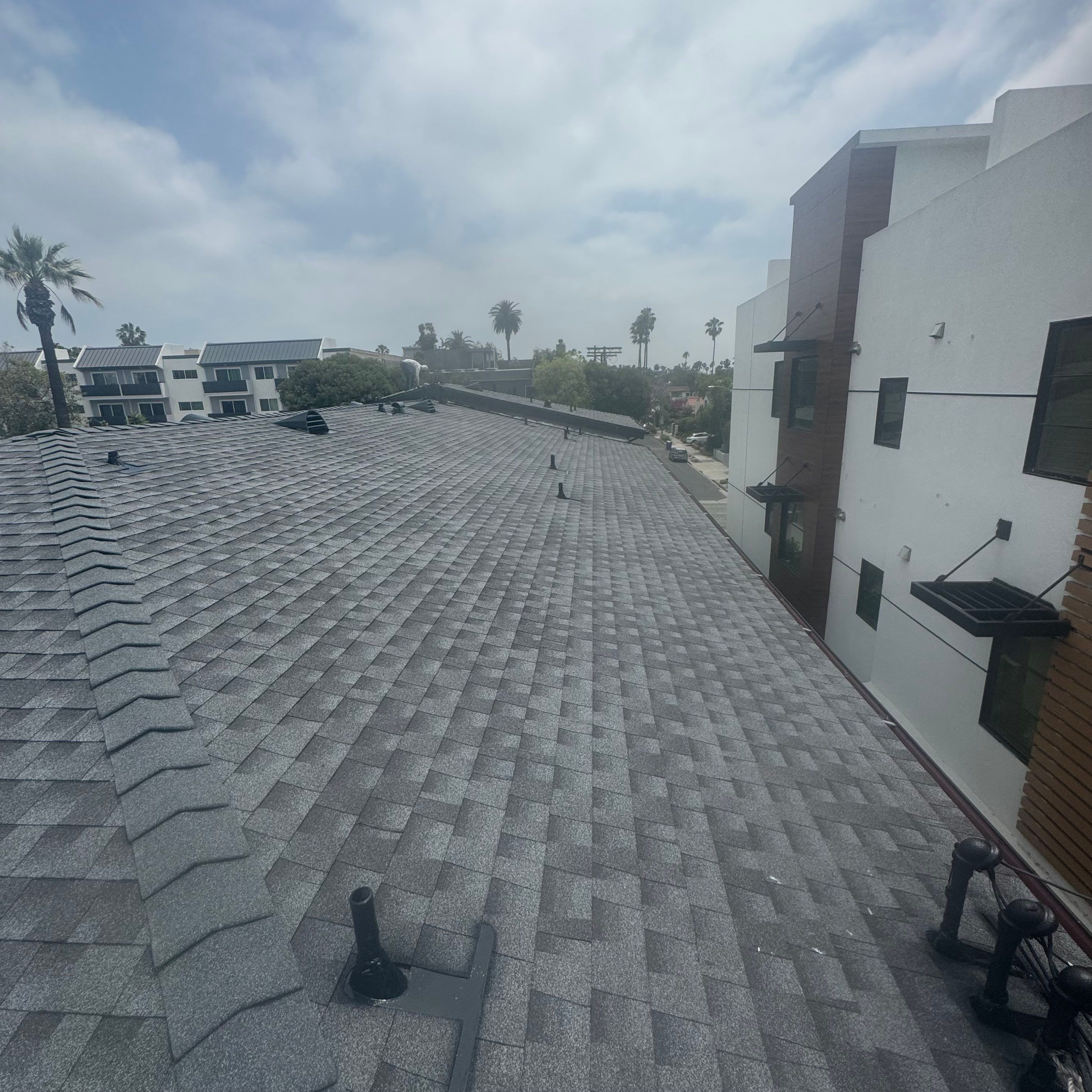 Project in West Hollywood by T&G Roofing
