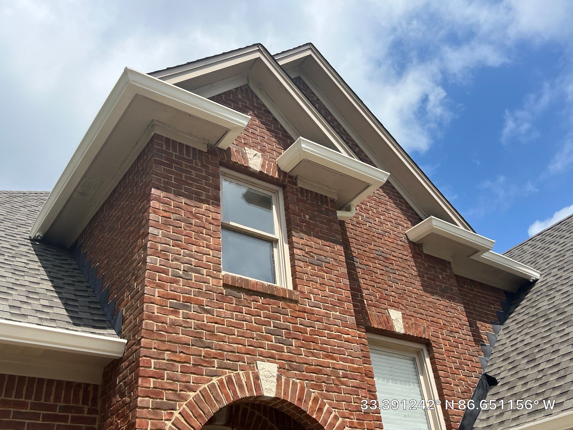 Shingle/Gutter Replacement in Hoover (Weatherwood) by The Roofing Dudes