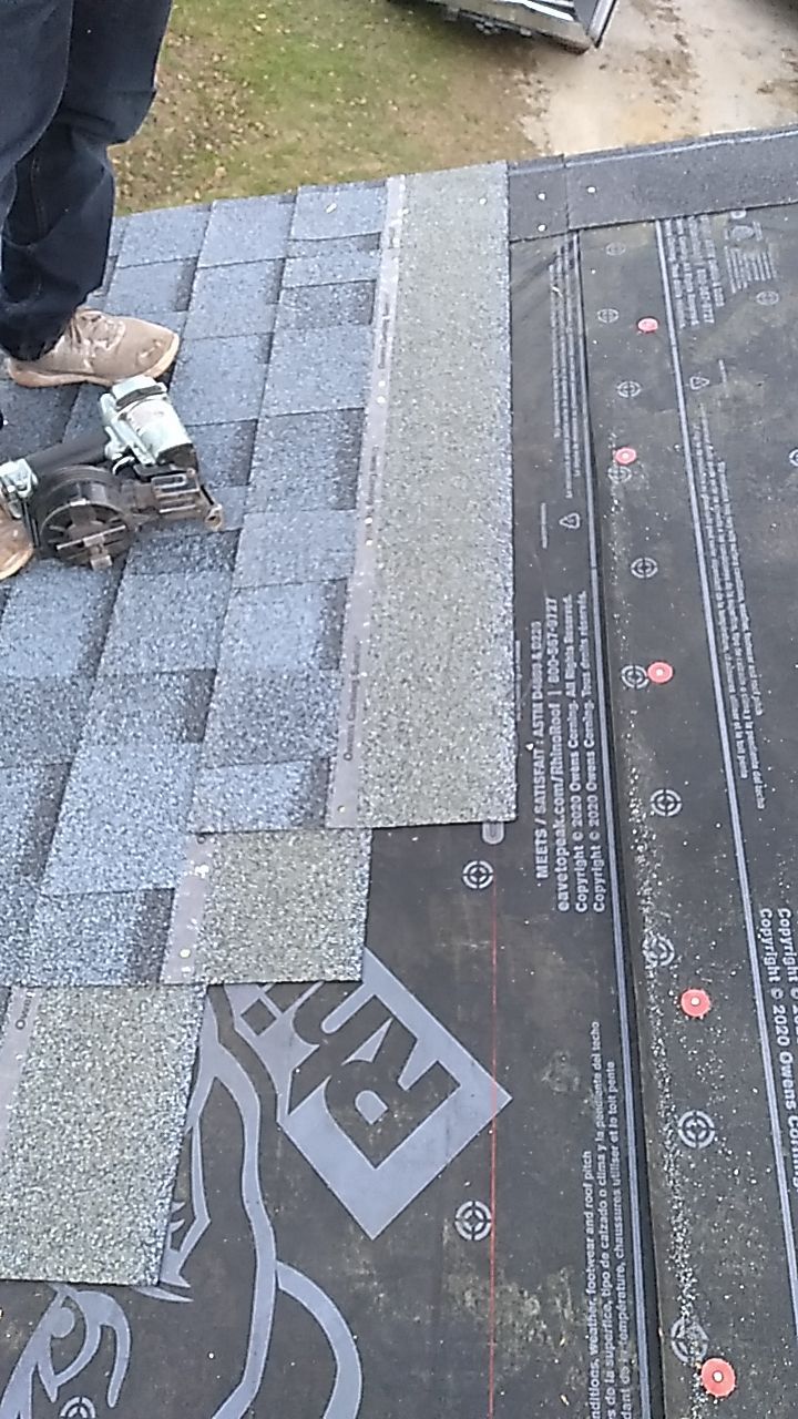 Residential Roofing Installation using Owens Corning Duration-Harbor Blue  by Indigo State Roofing