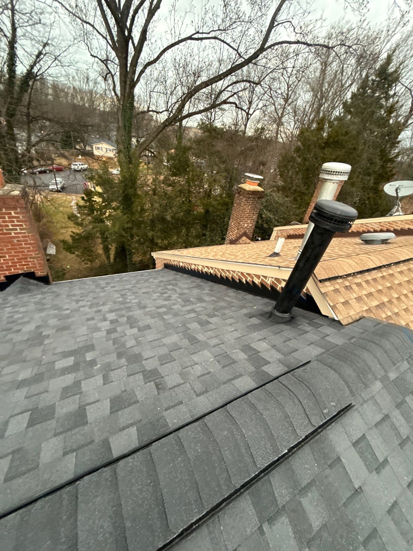 Annandale : Residential Roof Replacement with CertainTeed Landmark Pro in Max Def Moire Black  by RM Banning, Inc.