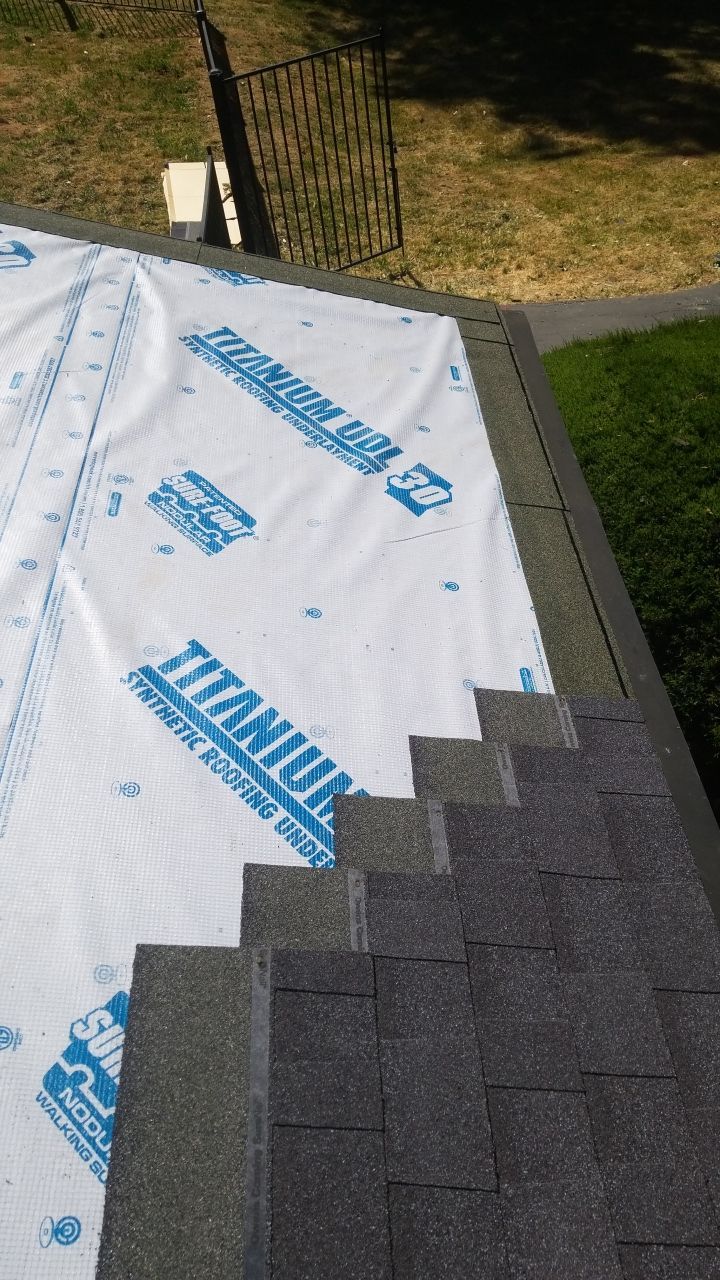 Residential Roofing Installation using Owens Corning Roofing Shingles by Byers Enterprises 