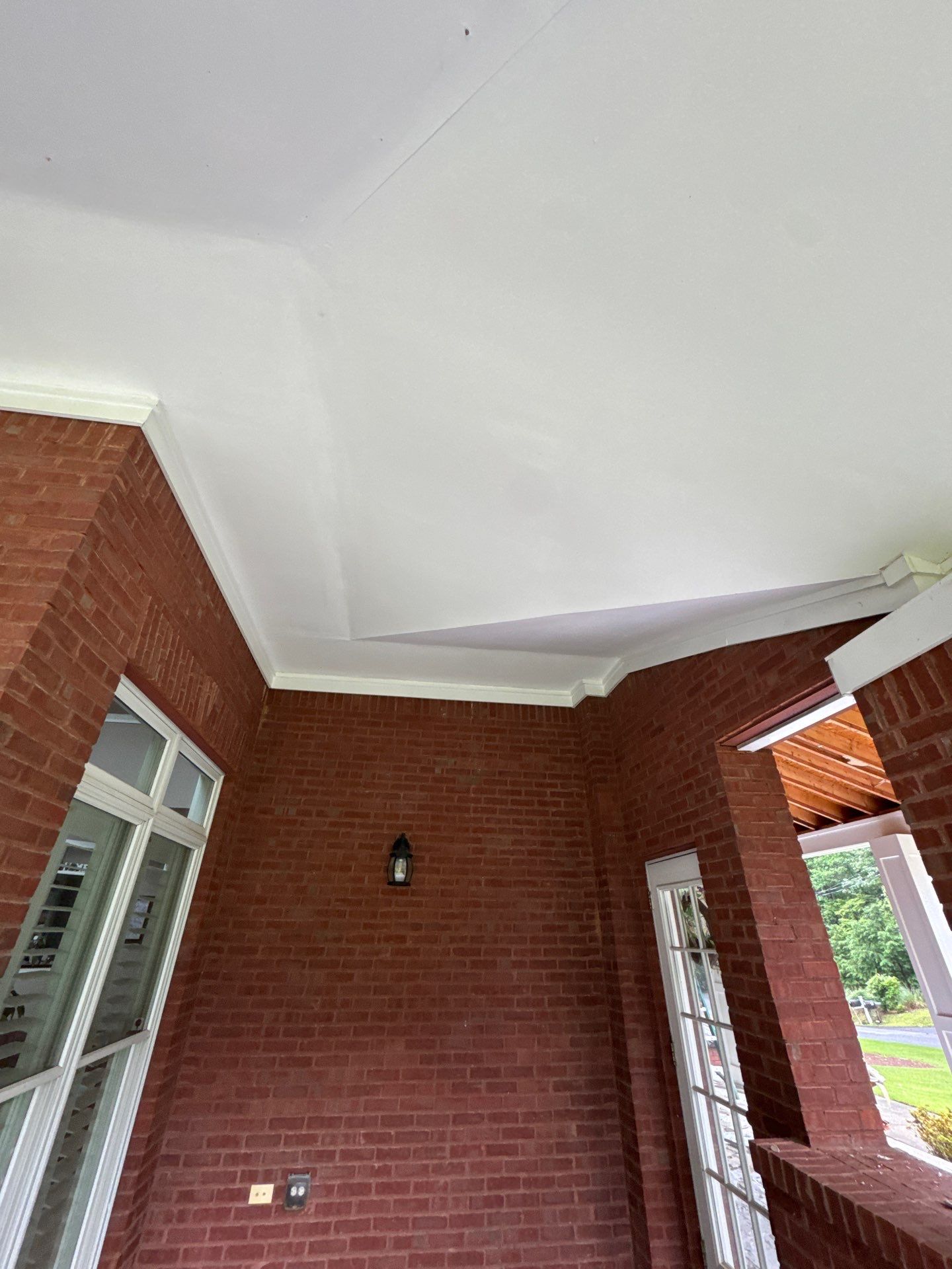 Custom Tongue-and-Groove Porch Ceiling Renovation in Marietta by Swift Home Renovations