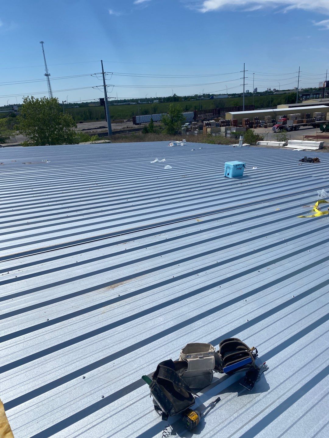 Metal Roof Project in Tulsa by Decor Roofing & Restoration