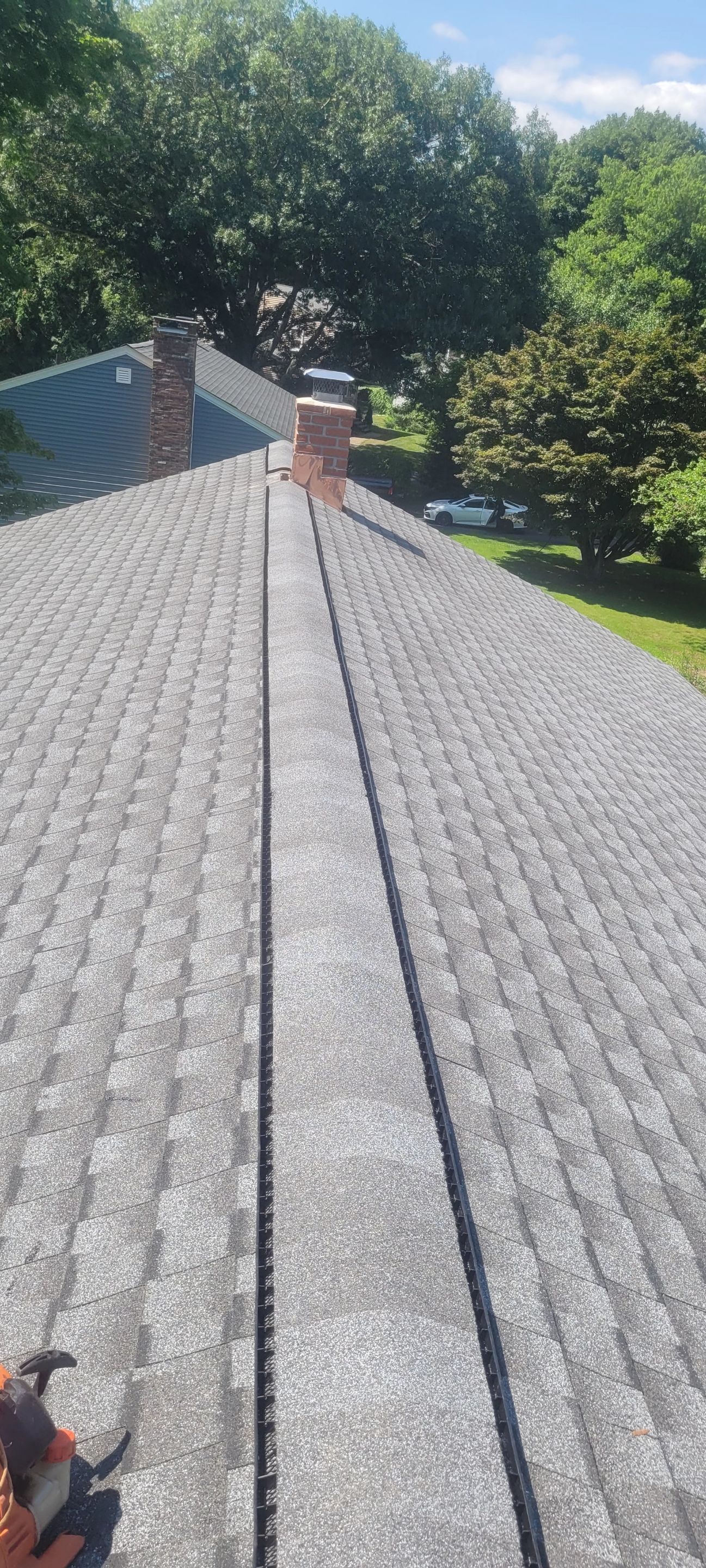 It's a DiGiorgi! Brand new roof in Guilford, CT by DiGiorgi Roofing and Siding Inc