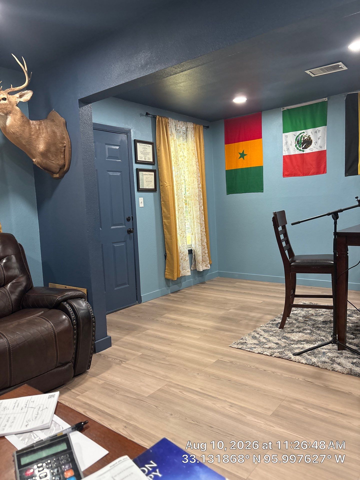Professional Home Office and Podcast Studio Renovation in Campbell by CompanyCam Sales Demo
