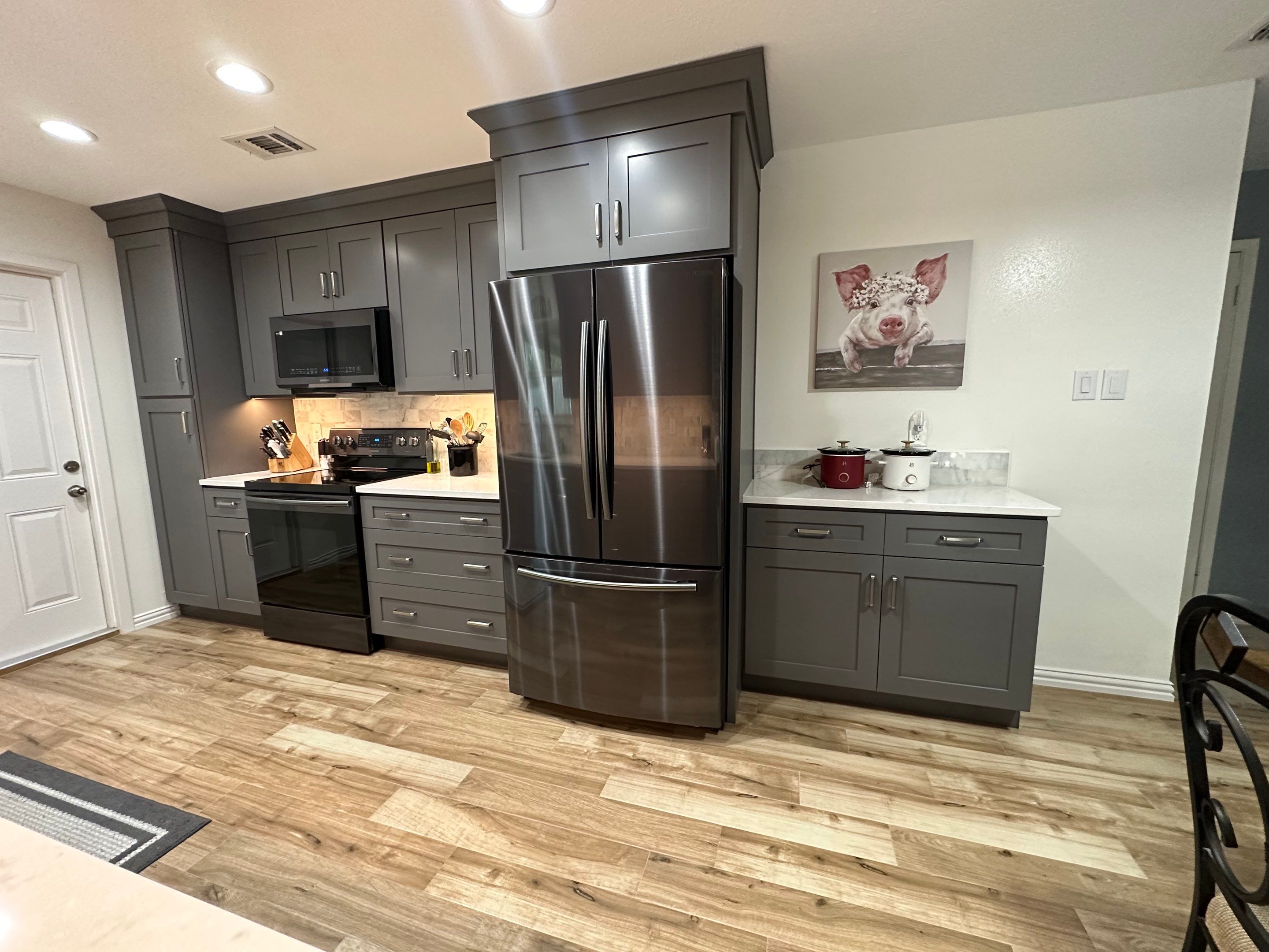 Galley Kitchen Remodel in Live Oak by Legacy Bath and Kitchen