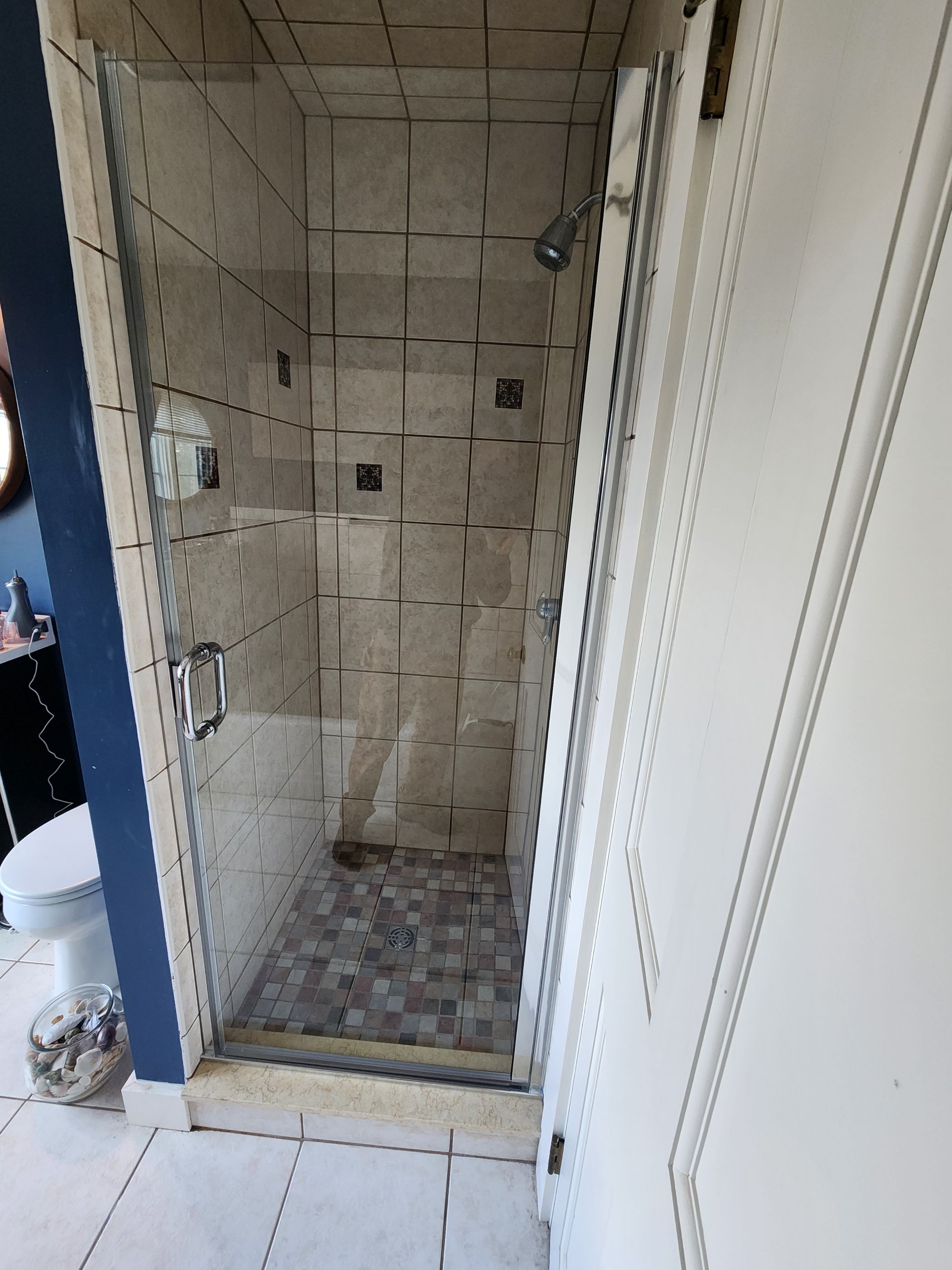 Semi-Frameless Shower Door by Cheshire Glass Company