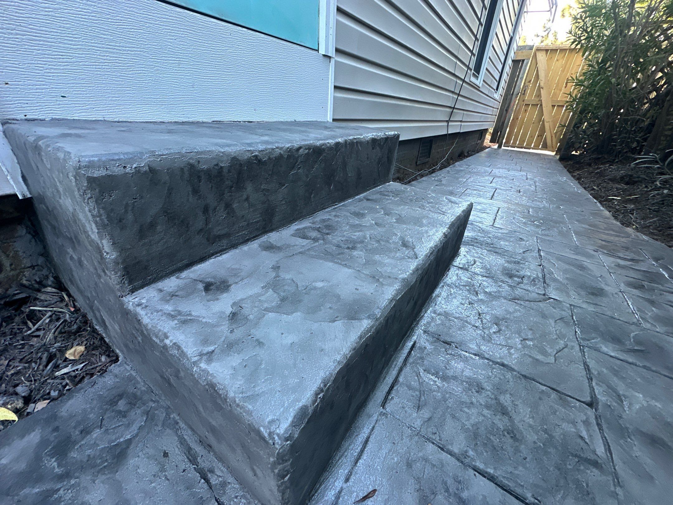 Project in Virginia Beach by Sam The Concrete Man Virginia Beach